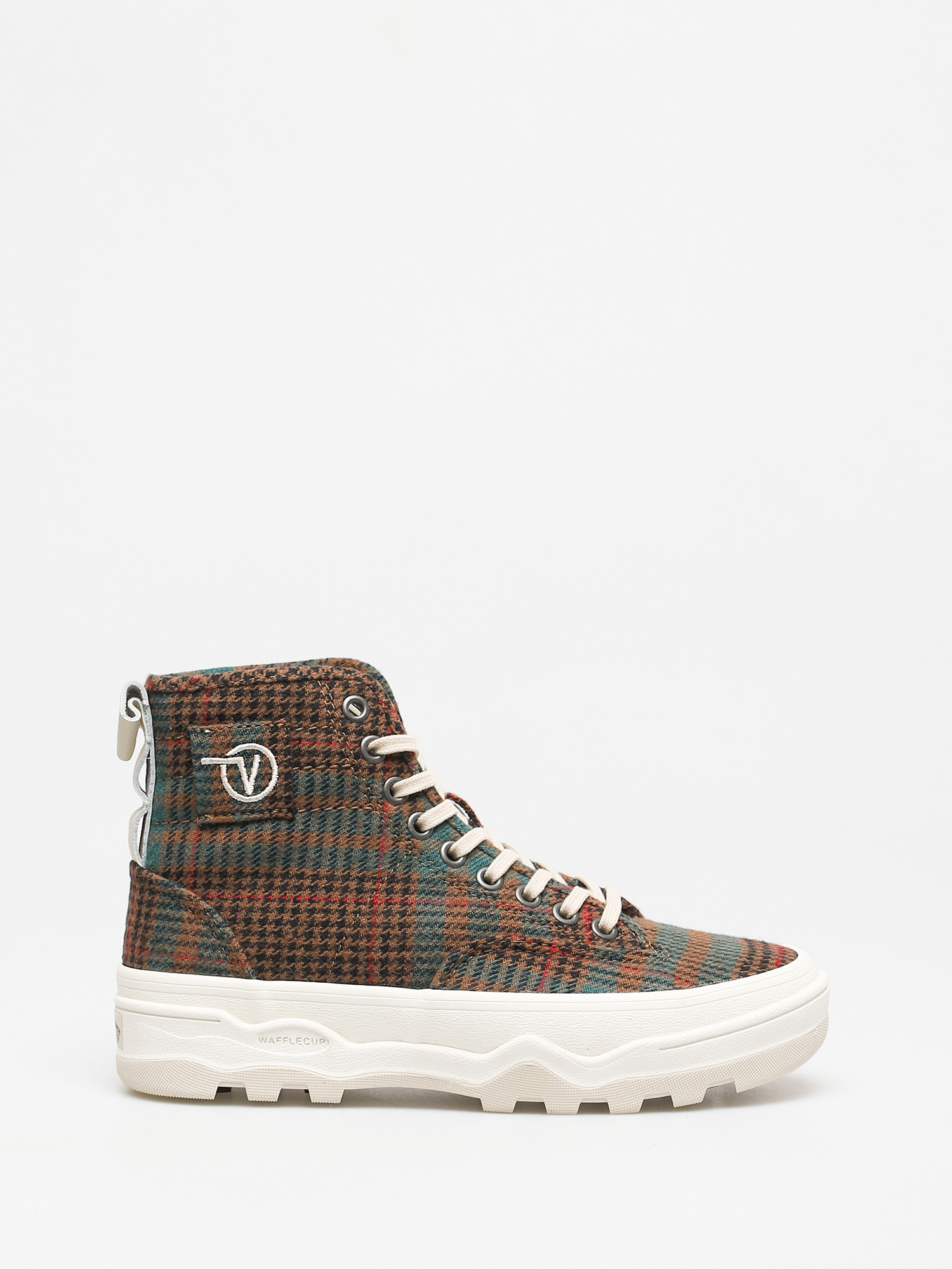 Boty Vans Sentry Wc (fuzzy plaid/sandshell/gr)