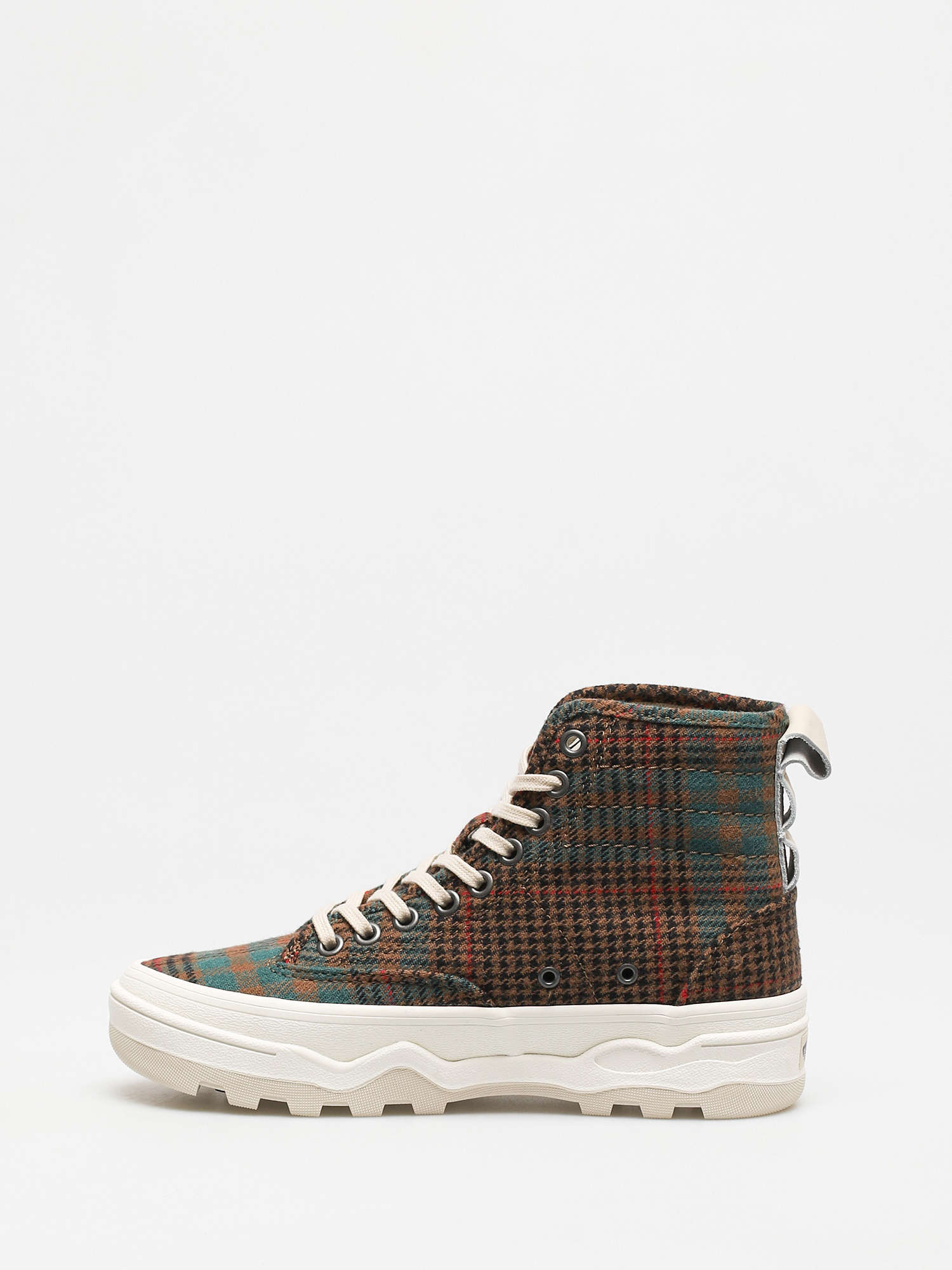 Boty Vans Sentry Wc (fuzzy plaid/sandshell/gr)