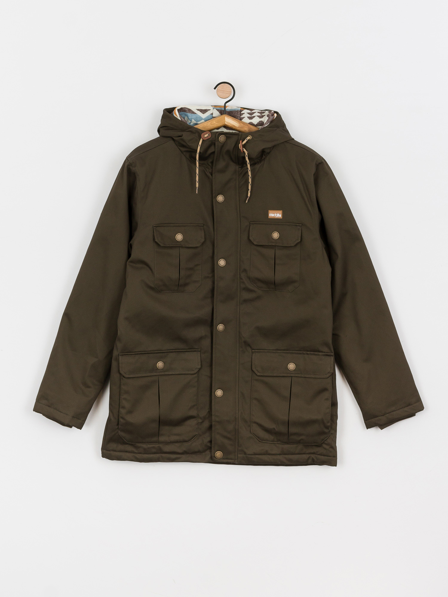 Bunda Iriedaily Wonderer Parka (night olive)