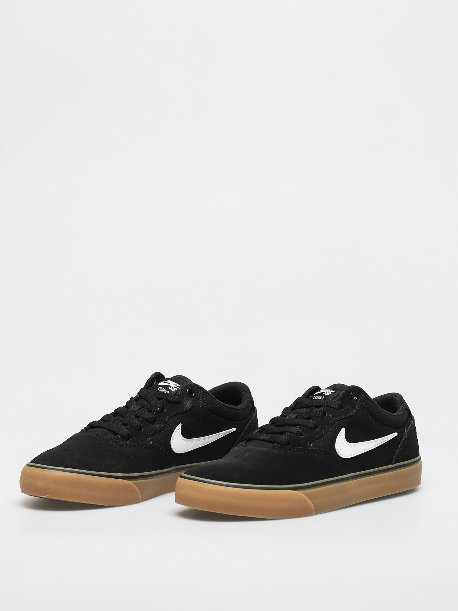 Boty Nike SB Chron 2 (black/white black gum light brown)