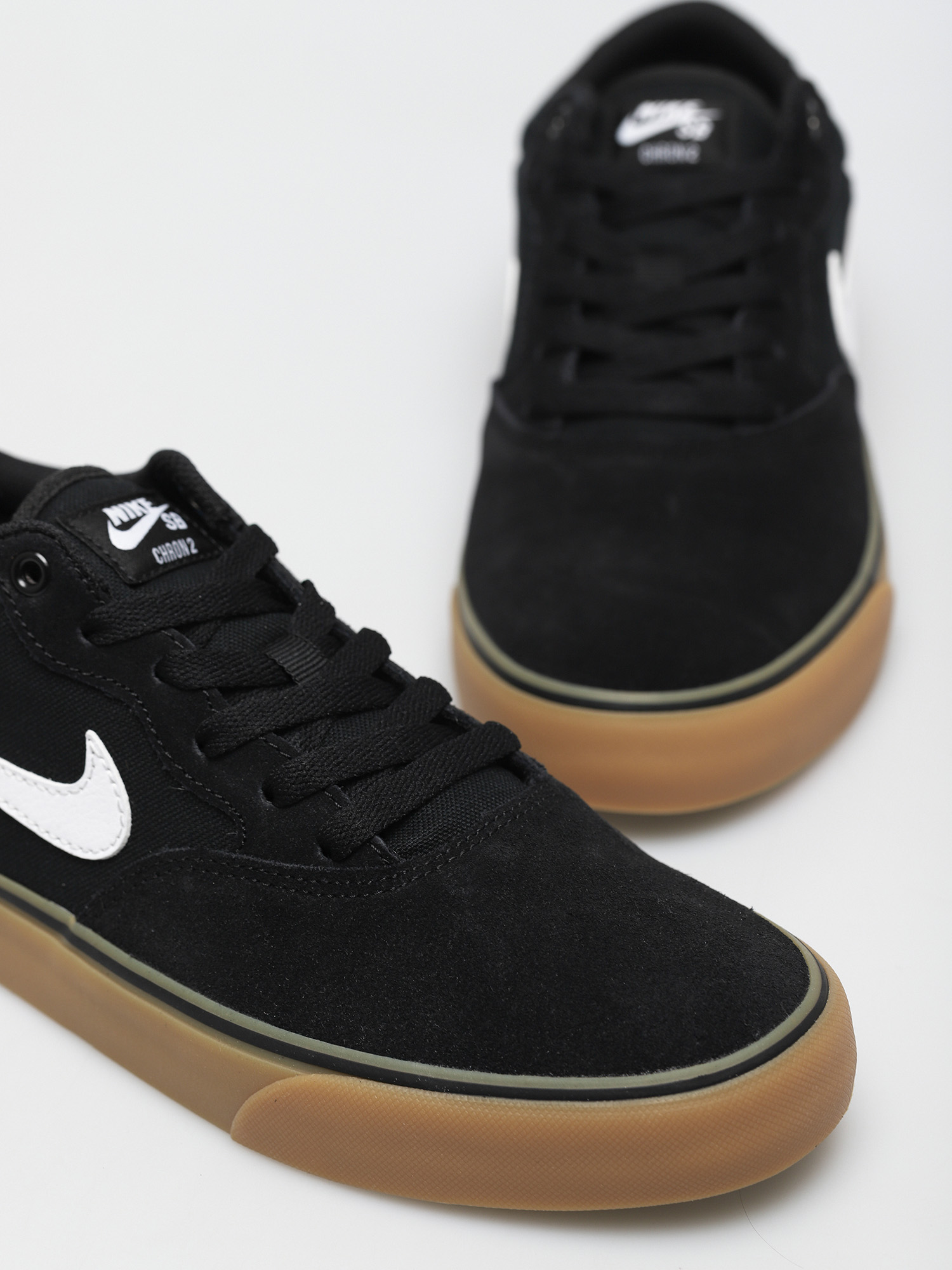Boty Nike SB Chron 2 (black/white black gum light brown)