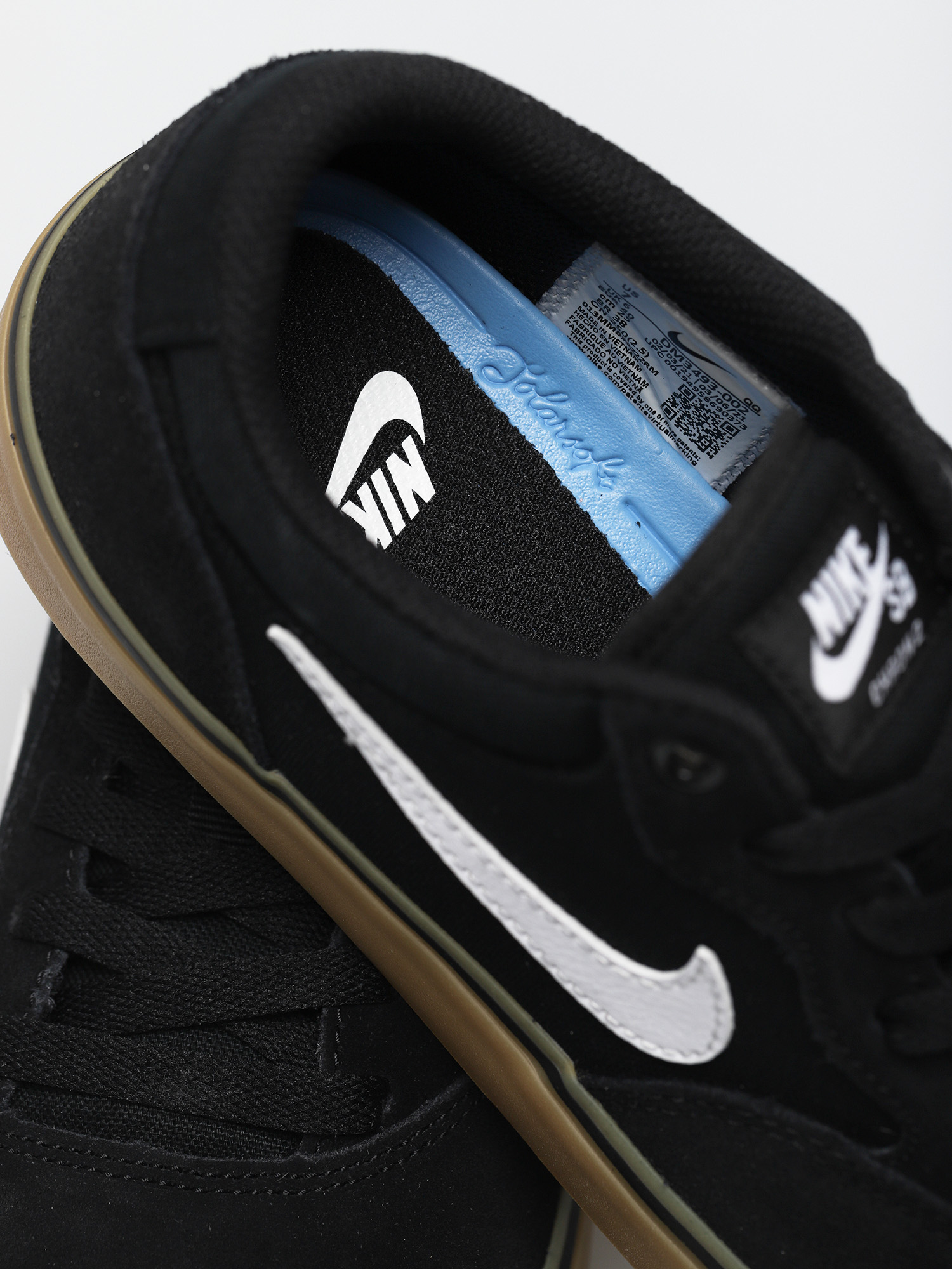 Boty Nike SB Chron 2 (black/white black gum light brown)
