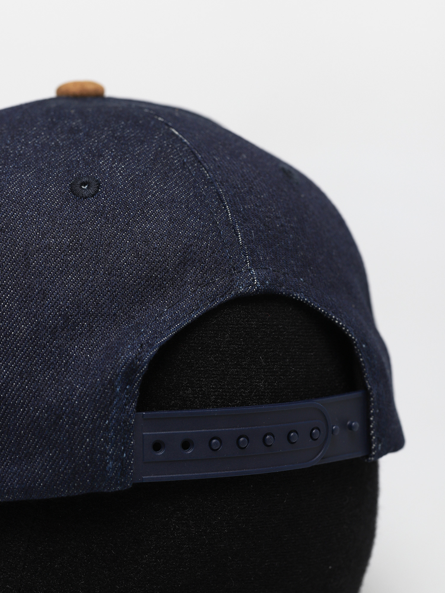 Kšiltovka  Brixton Crest C Mp Snapback (denim/caramel suede)