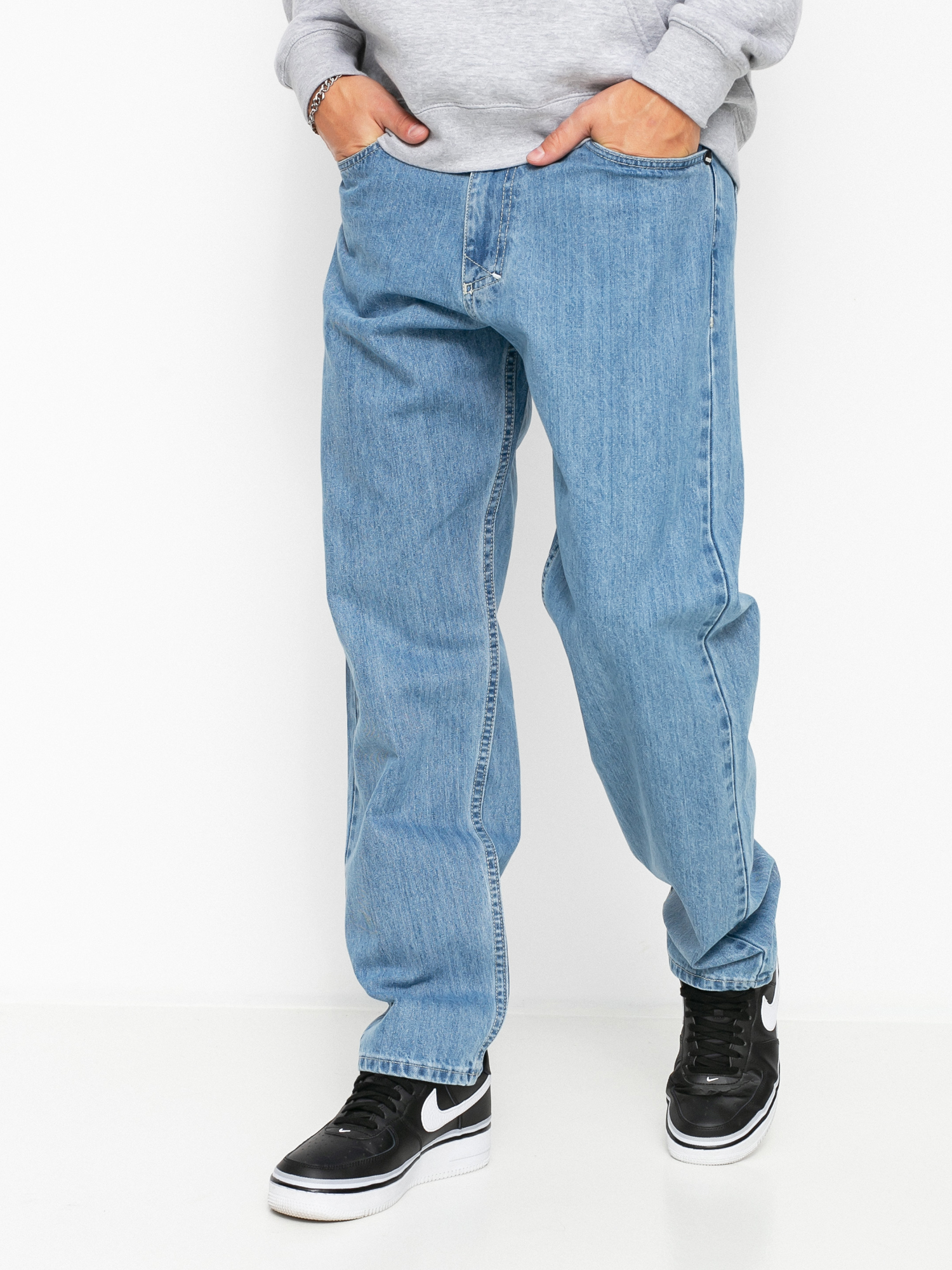 Kalhoty MassDnm Slang Jeans (light blue)