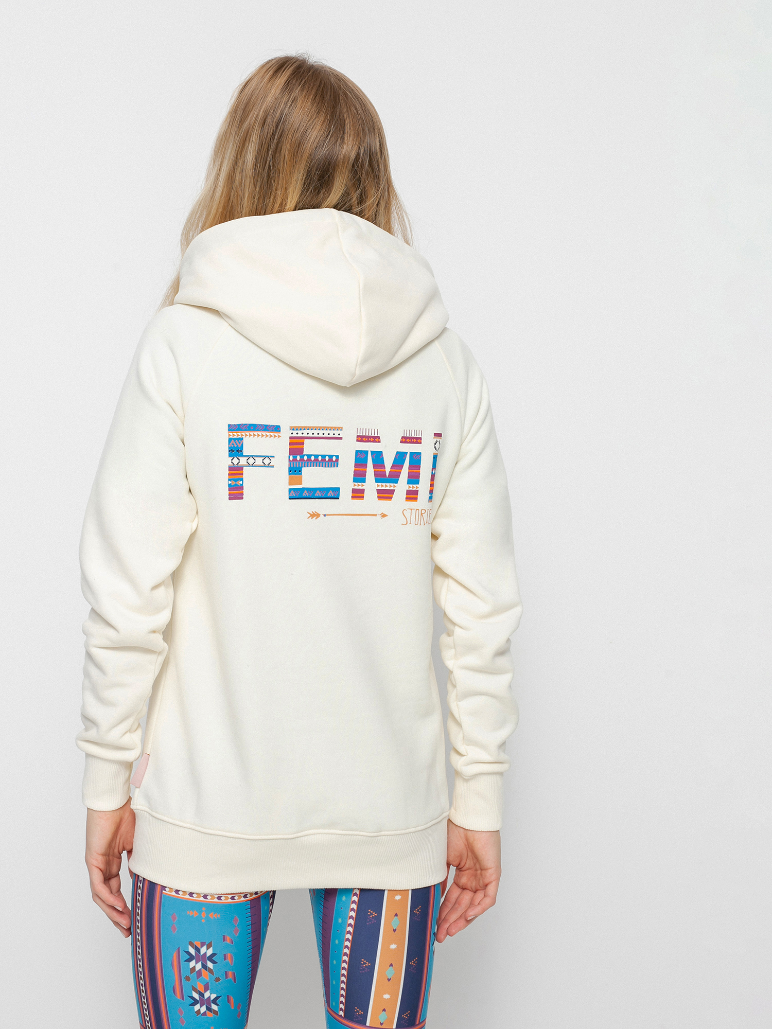 Mikina s kapucí Femi Stories Andel ZHD Wmn (ecr)