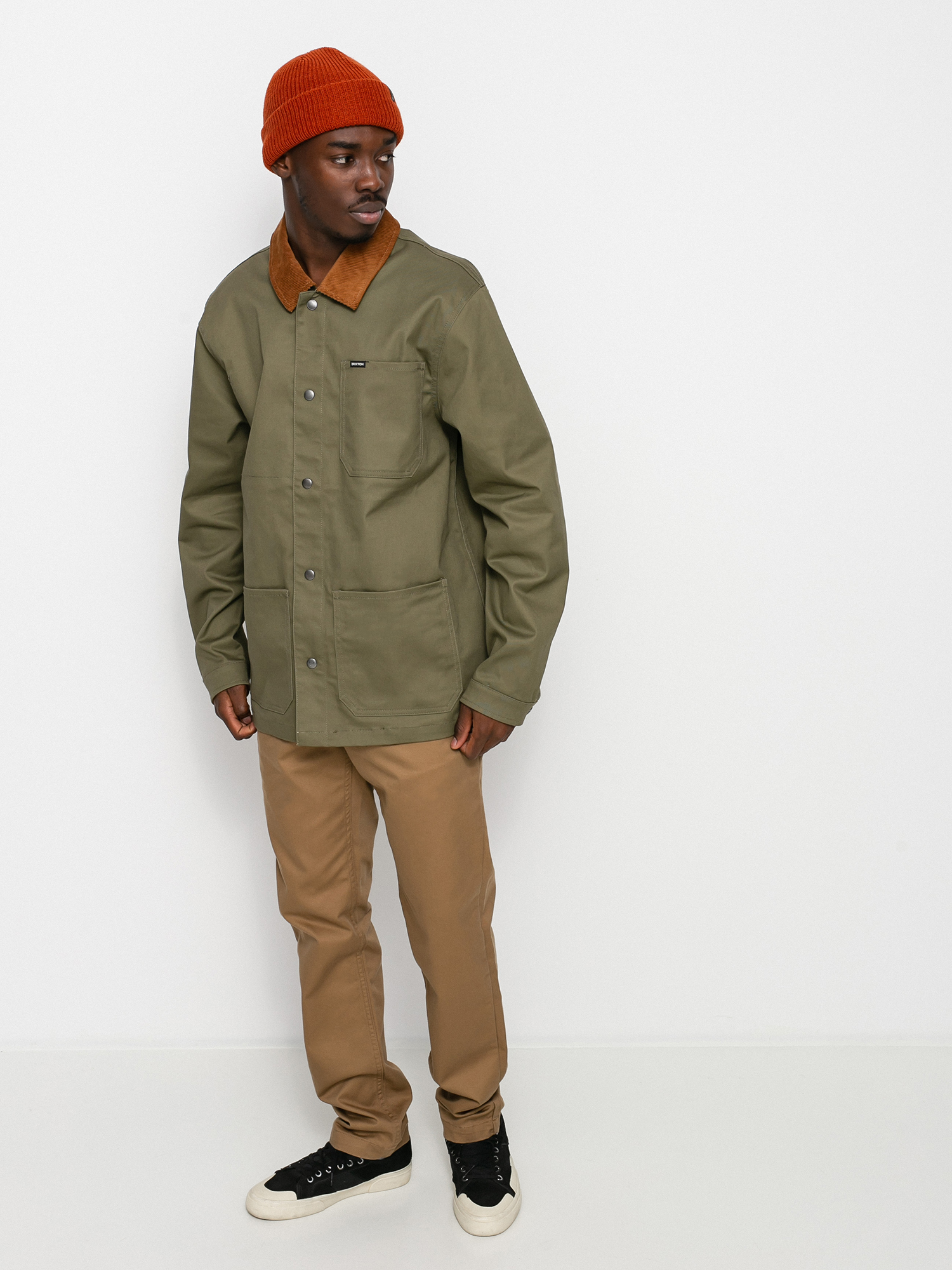 Bunda Brixton Survey X Chore Coat (military olive)