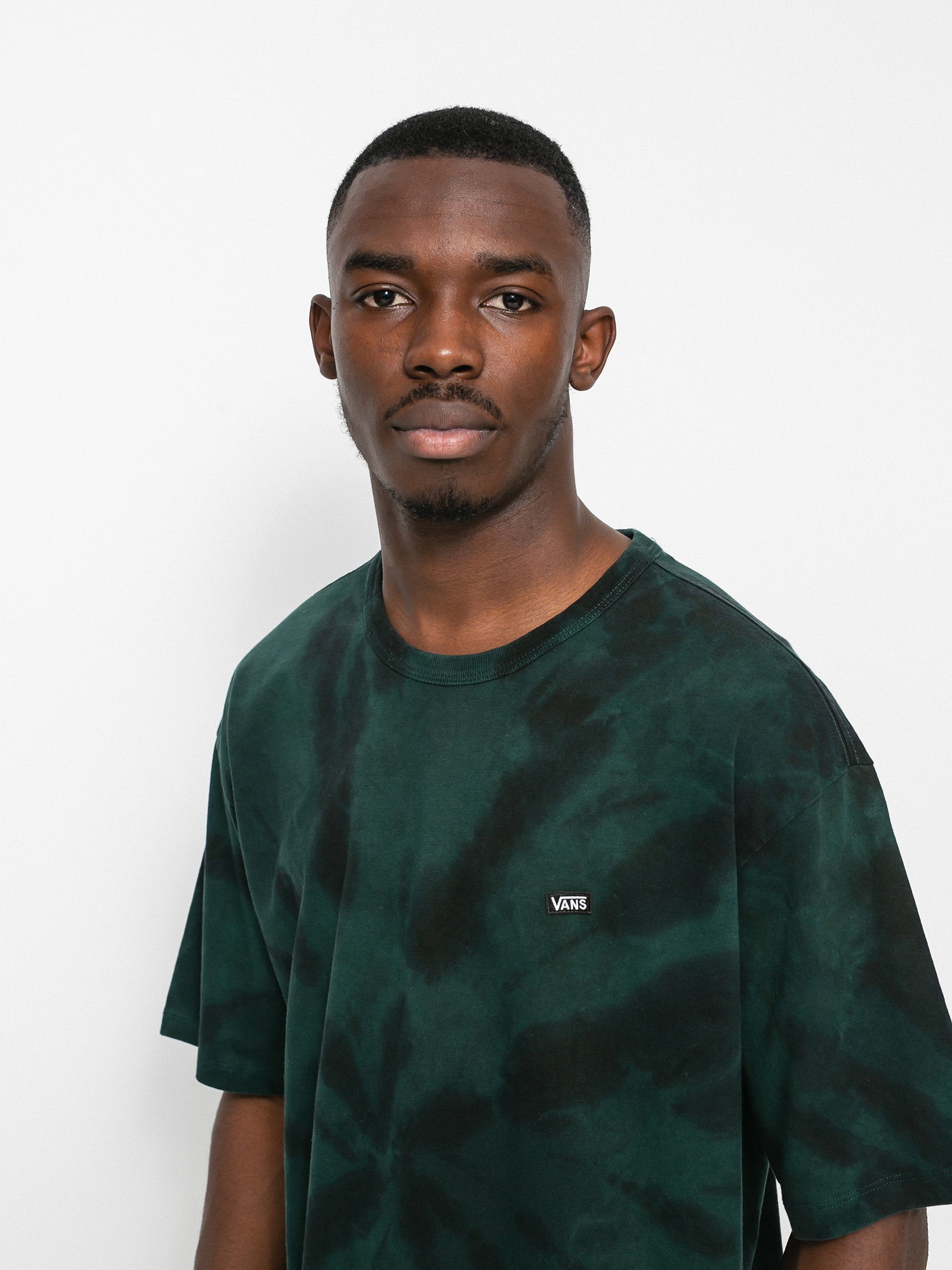 Tričko Vans Off The Wall Classic Spiral Tiedye (scarab/black)