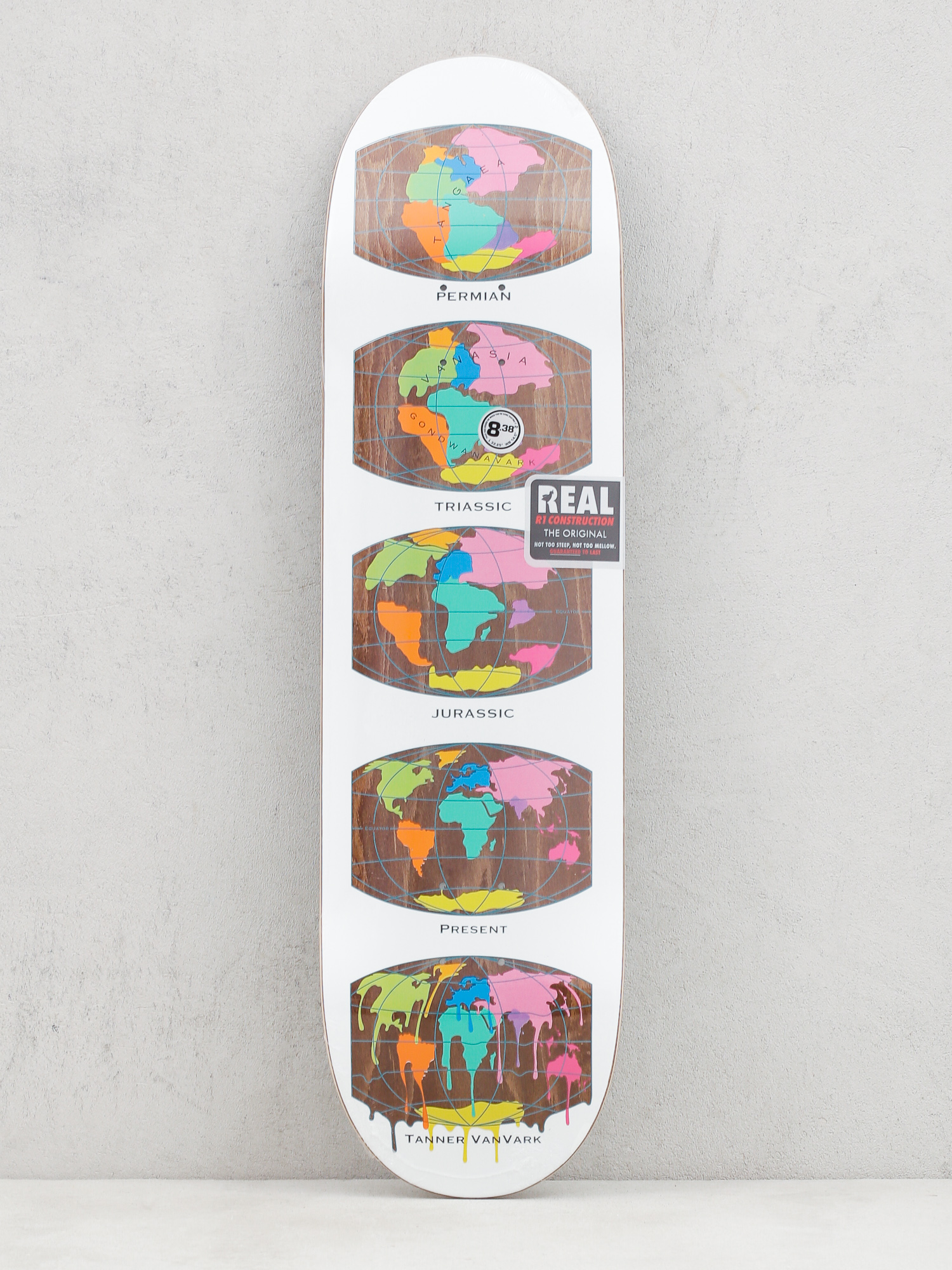 Deska Real Tanner All Earth (white/brown)