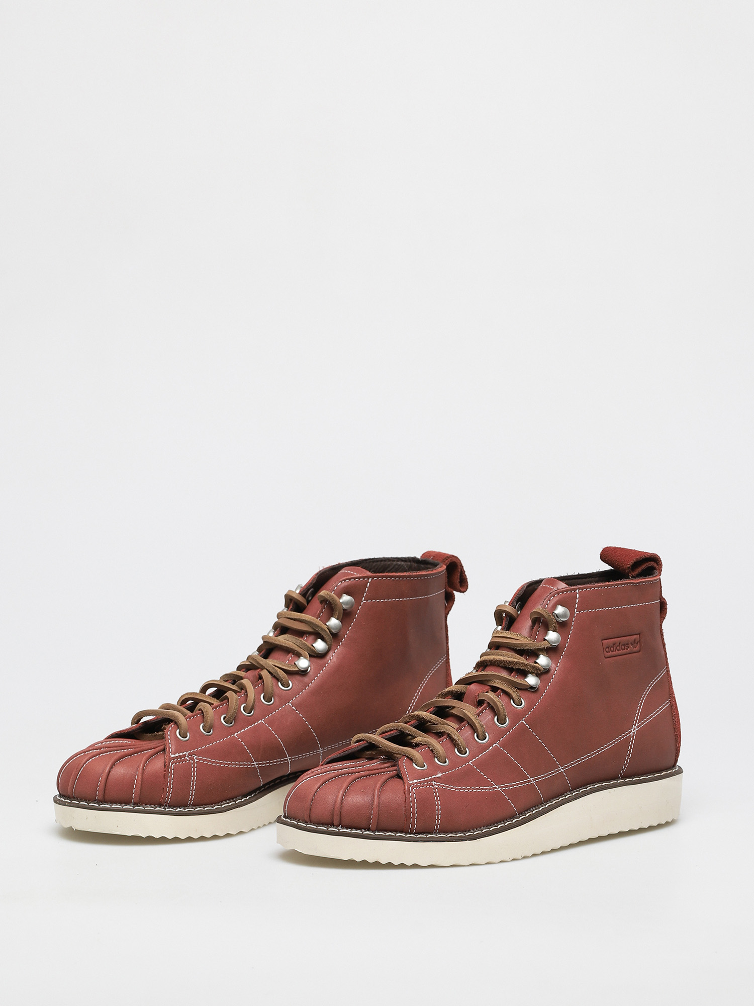 Boty adidas Originals Superstar Boot (wilsep/owhite/brown)