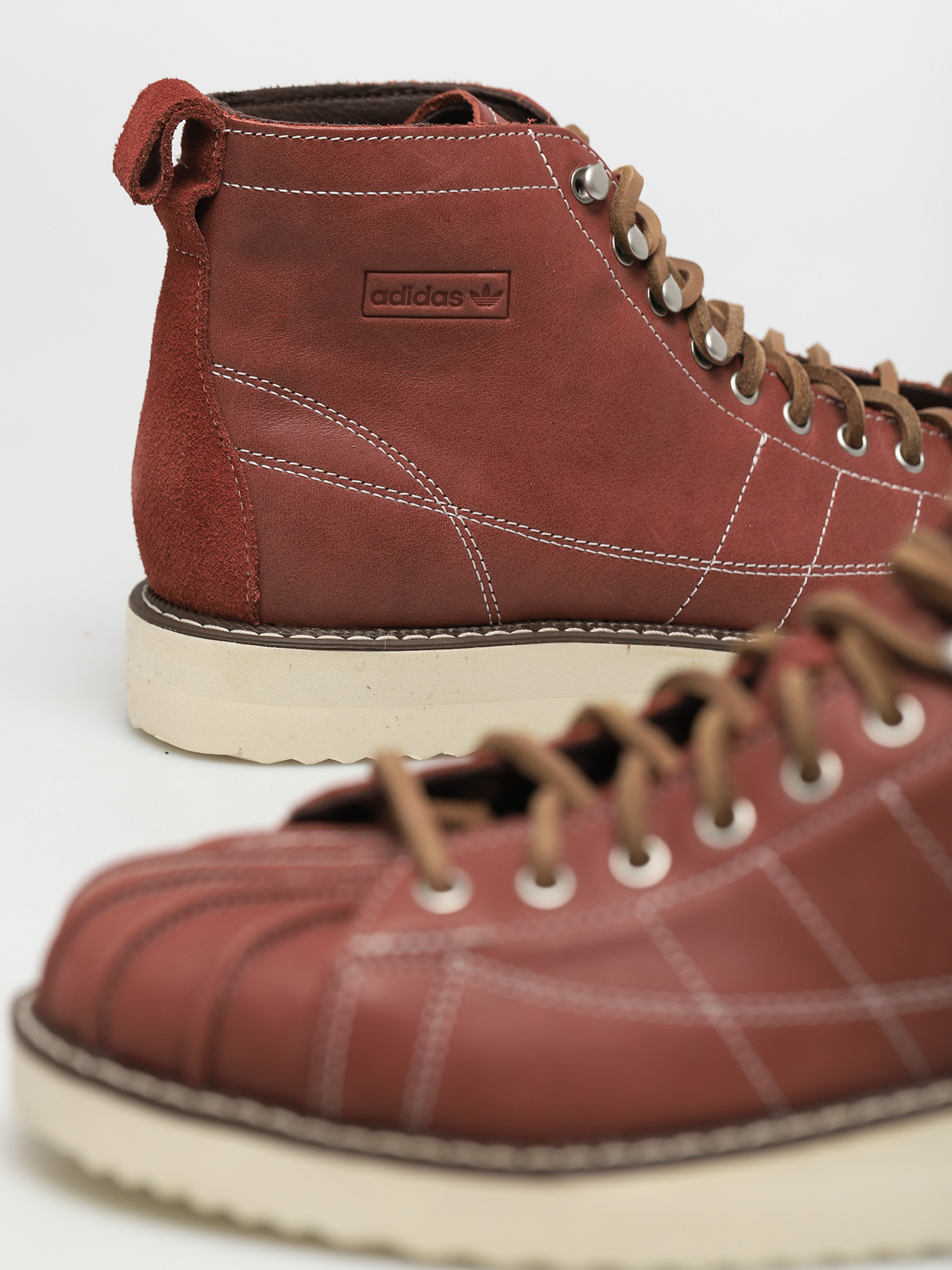 Boty adidas Originals Superstar Boot (wilsep/owhite/brown)