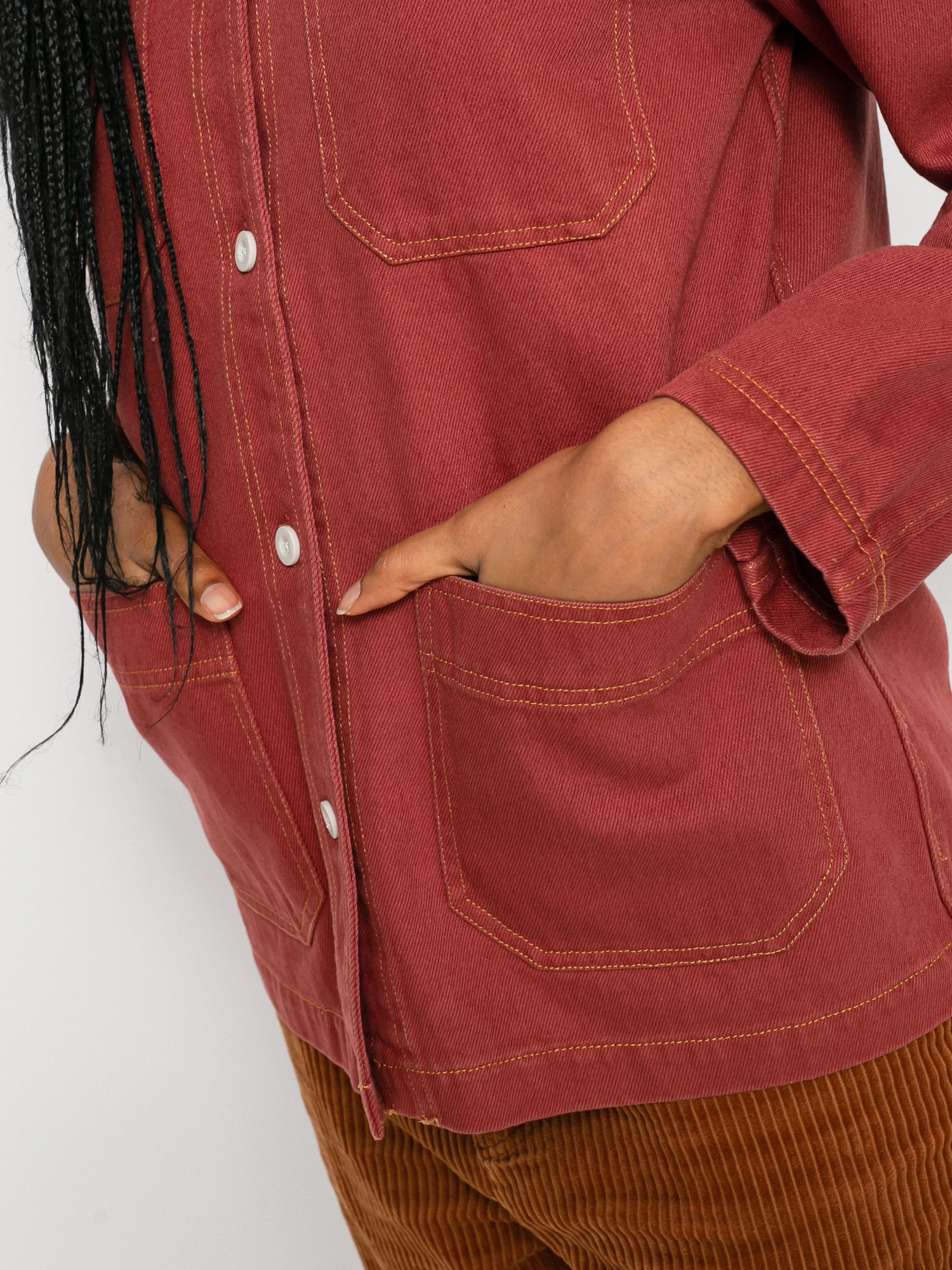 Bunda Brixton Survey Chore Coat Wmn (cowhide/lion)