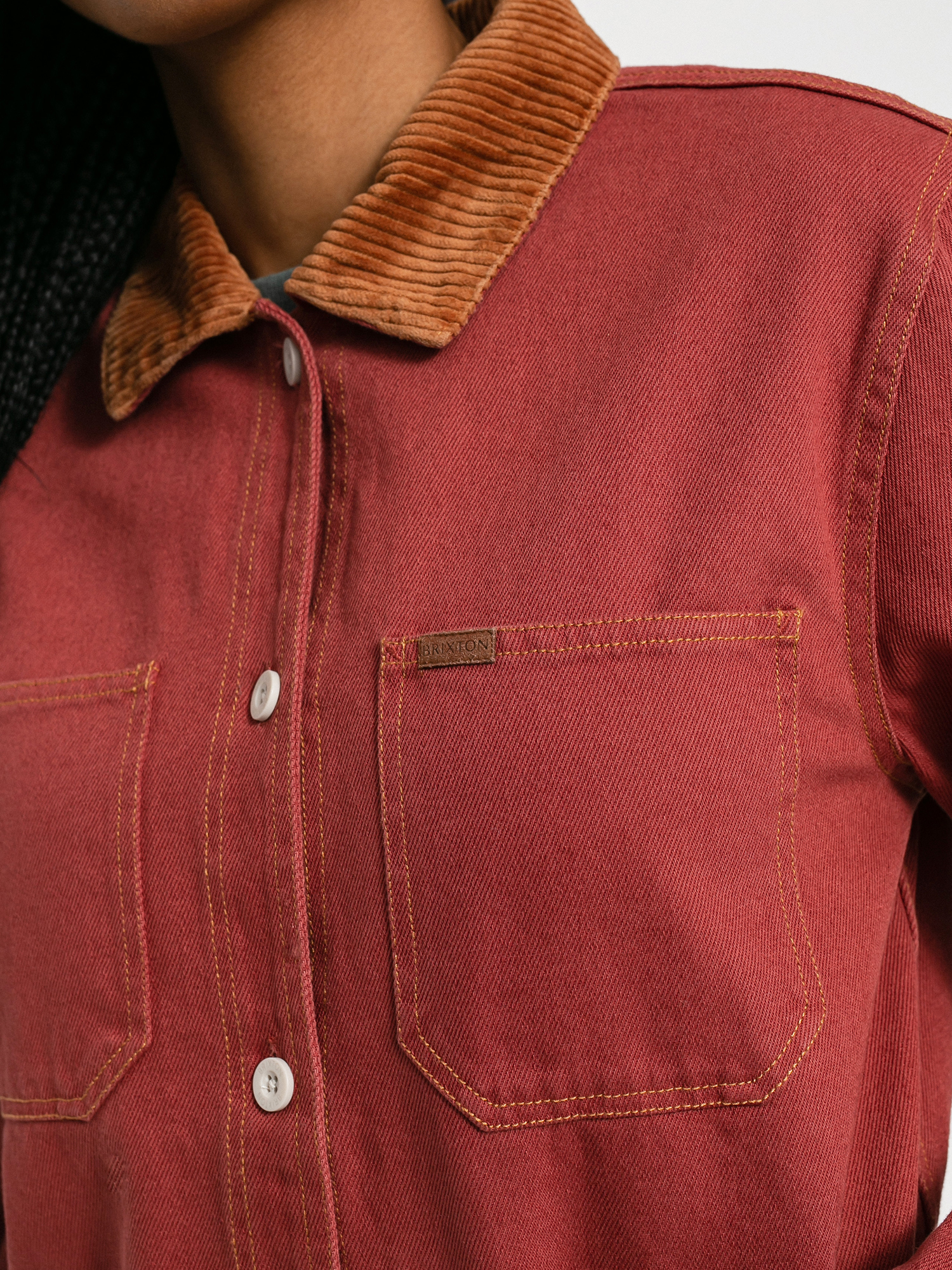 Bunda Brixton Survey Chore Coat Wmn (cowhide/lion)