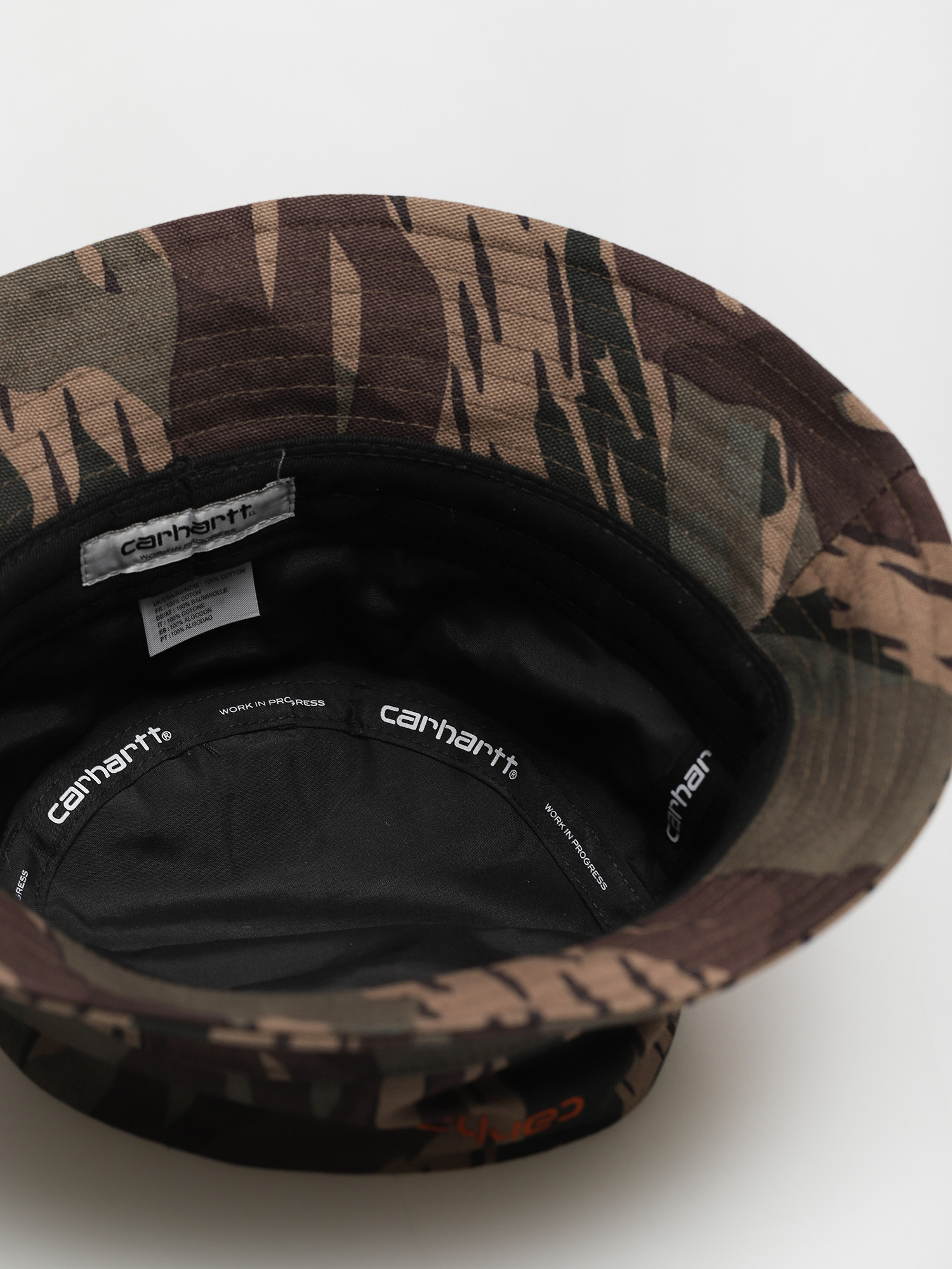 Klobouk Carhartt WIP Script (camo unite/copperton)