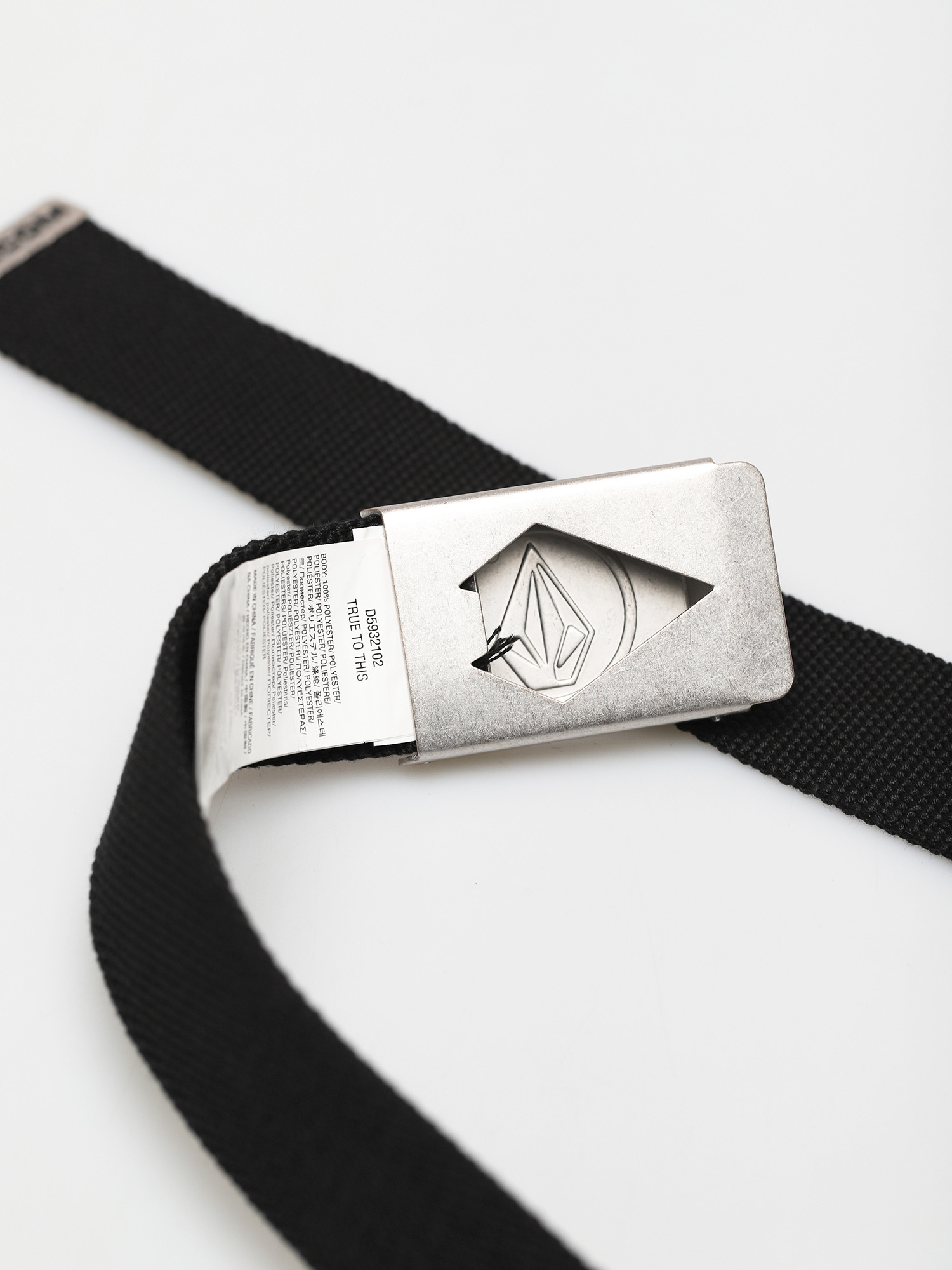 Pásek Volcom Circle Web (black)