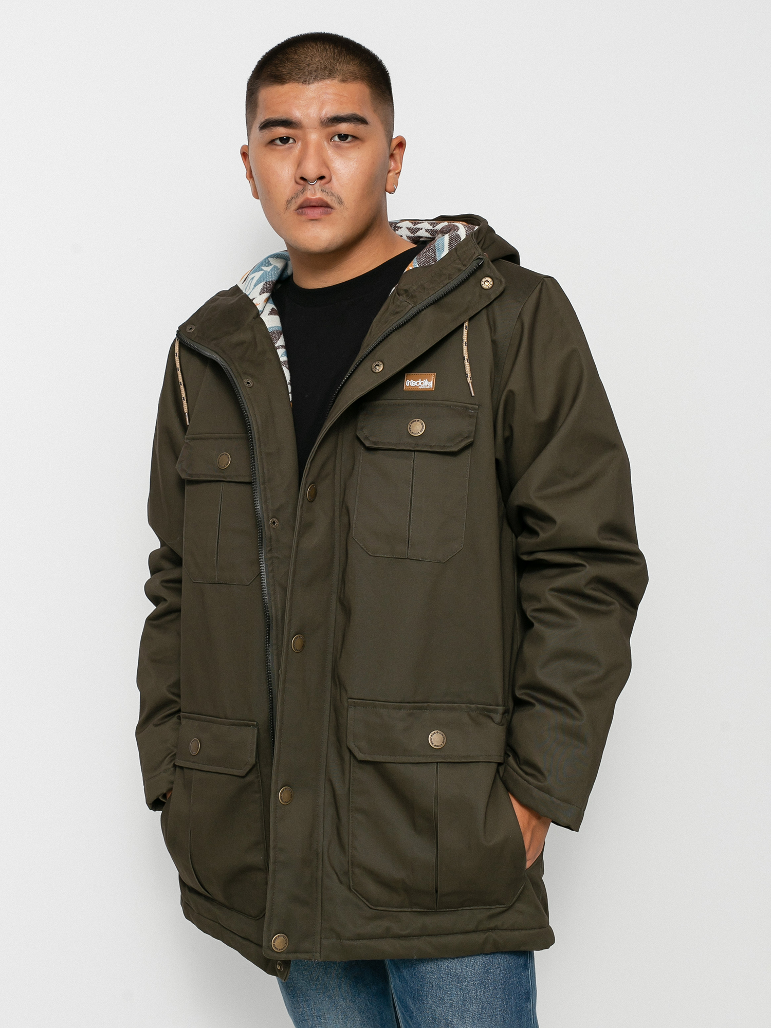 Bunda Iriedaily Wonderer Parka (night olive)