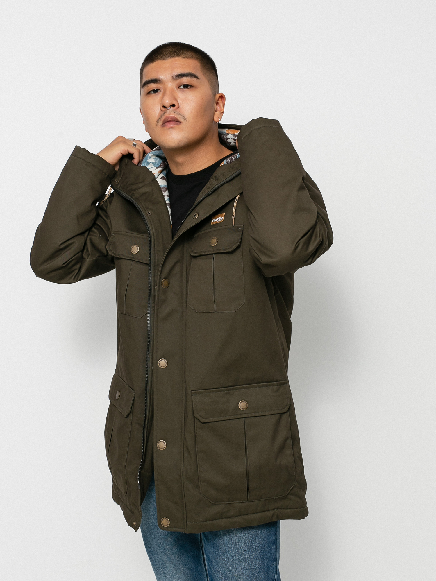 Bunda Iriedaily Wonderer Parka (night olive)