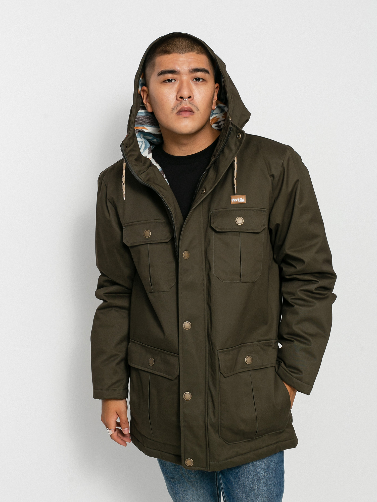 Bunda Iriedaily Wonderer Parka (night olive)