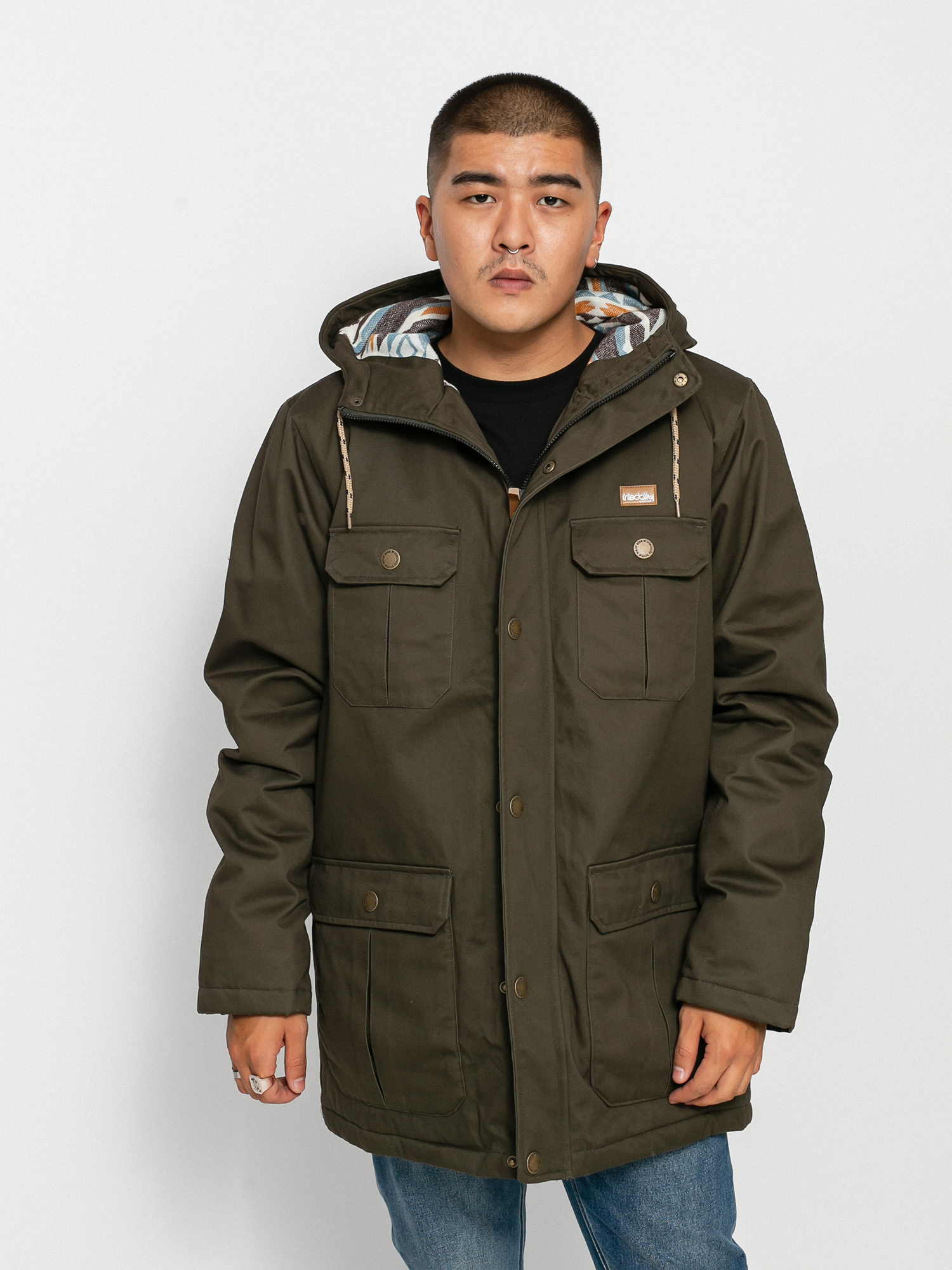 Bunda Iriedaily Wonderer Parka (night olive)