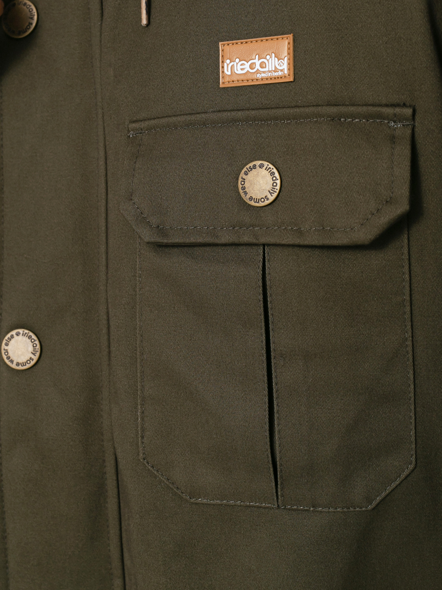 Bunda Iriedaily Wonderer Parka (night olive)