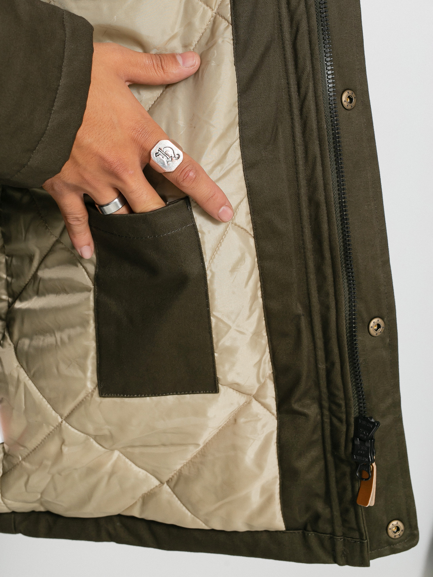 Bunda Iriedaily Wonderer Parka (night olive)