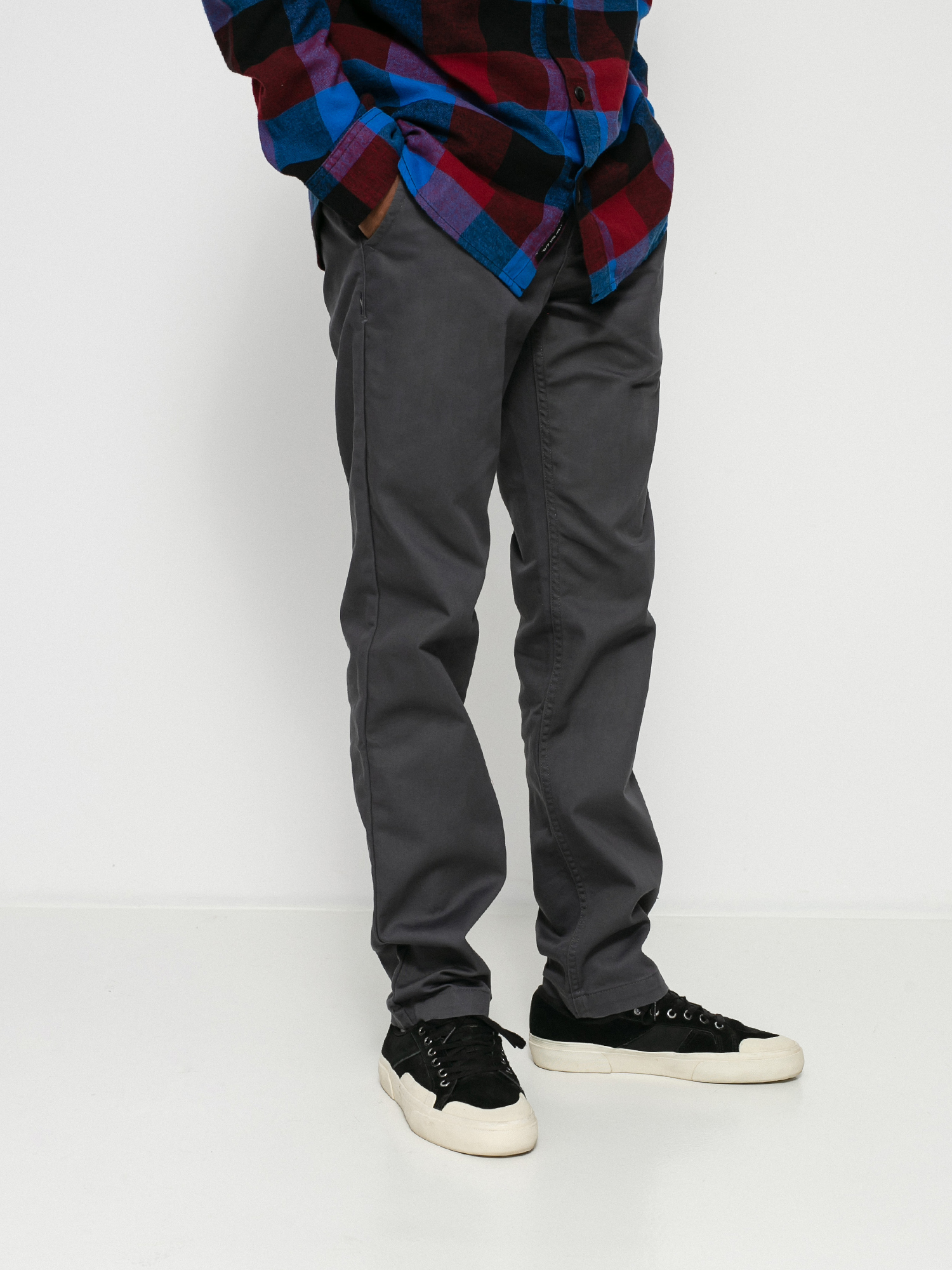 Kalhoty Vans Authentic Chino Slim (asphalt)