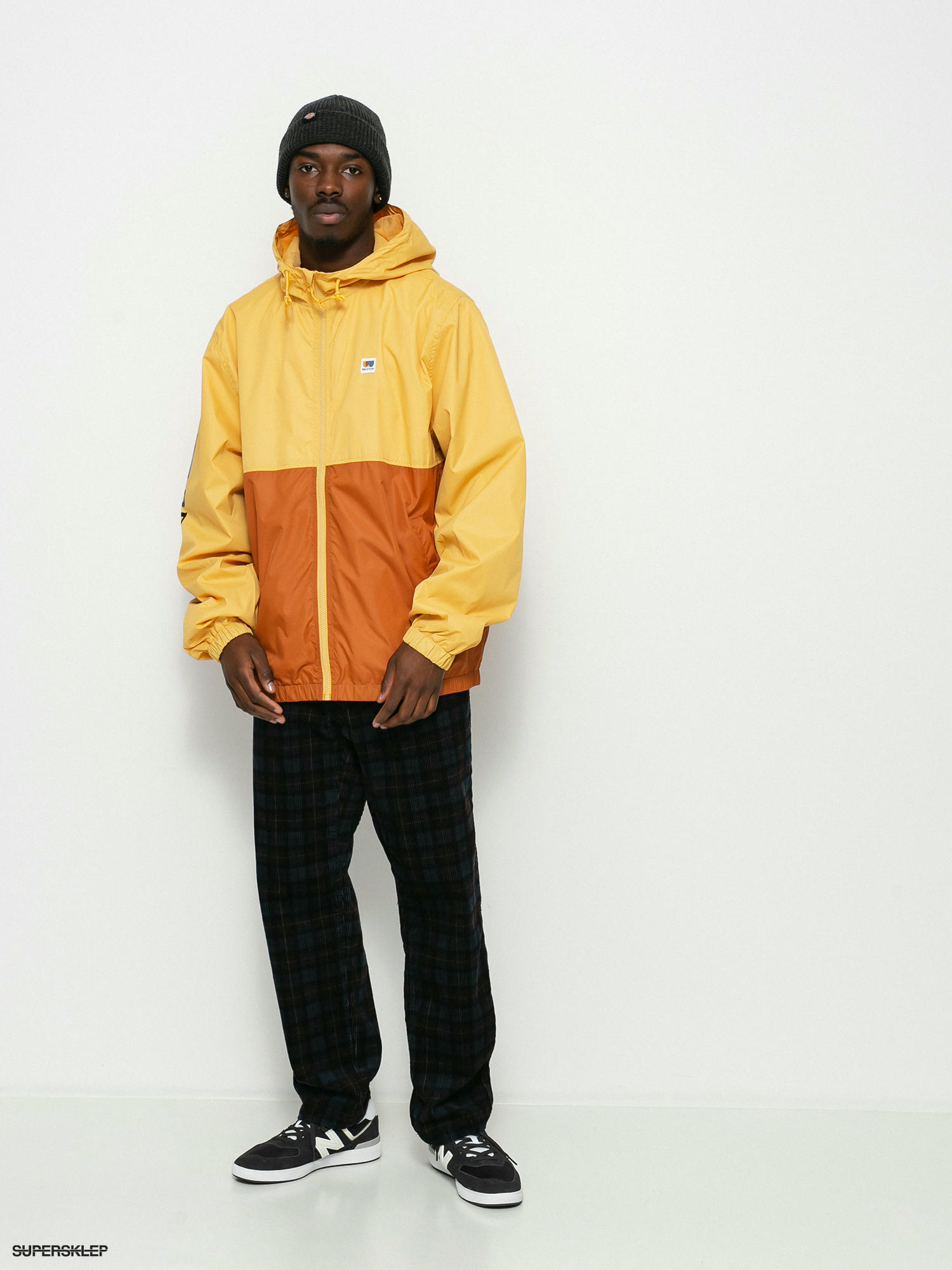 Bunda Brixton Claxton Alton Lw Zip Hood (weller yellow/caramel)