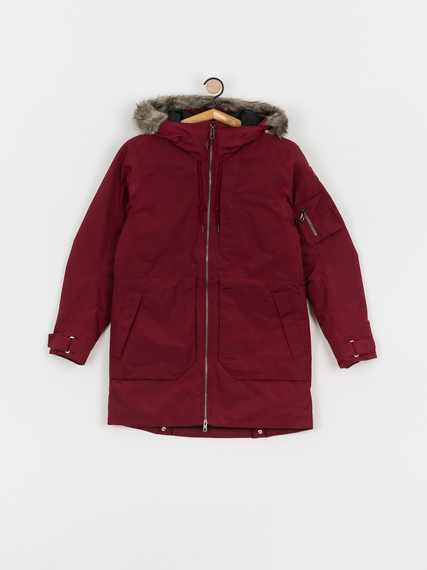 Bunda Burton Saxton Parka Wmn (mulled berry)