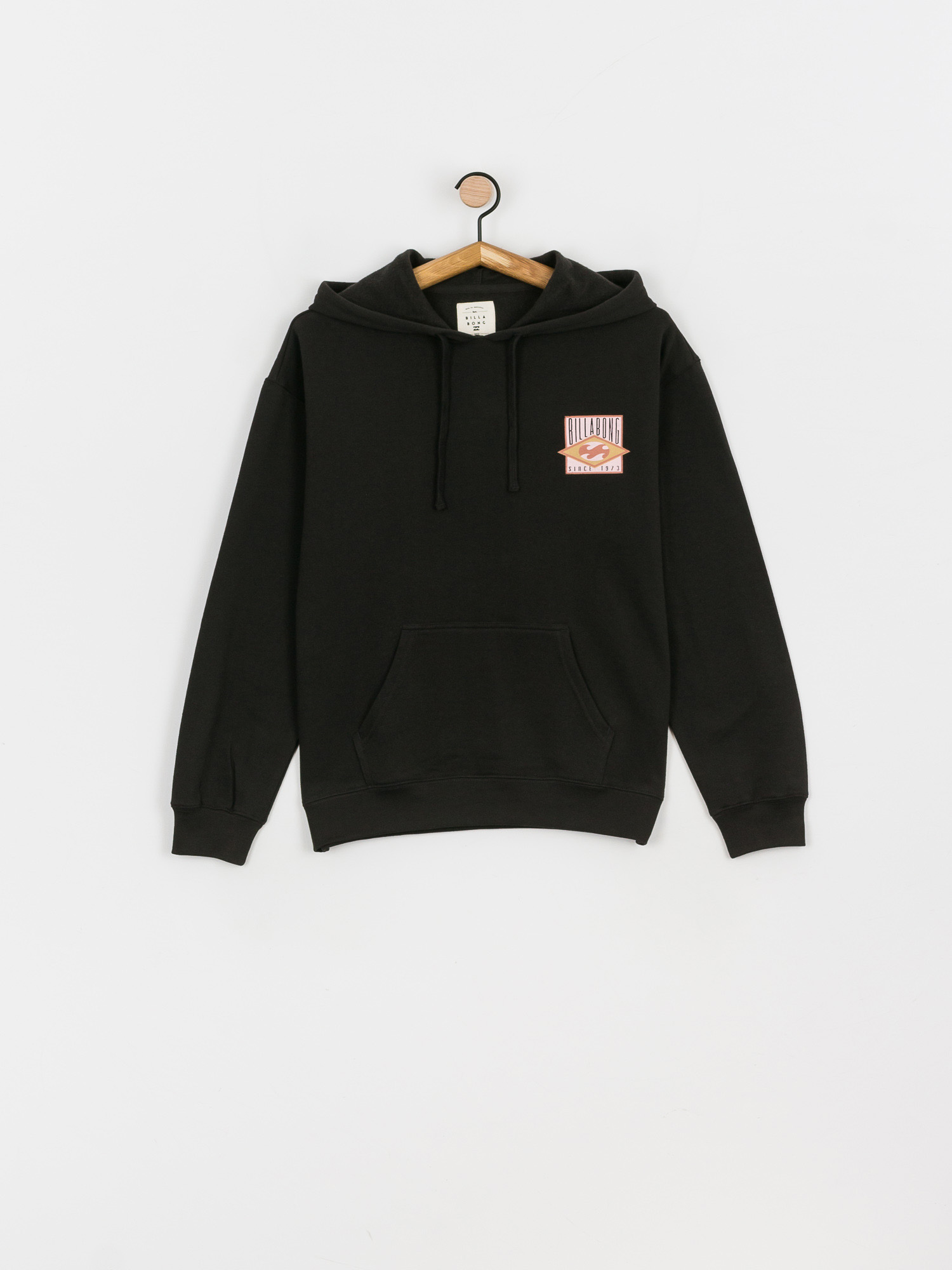 Mikina s kapucí Billabong Early Days HD Wmn (off black)