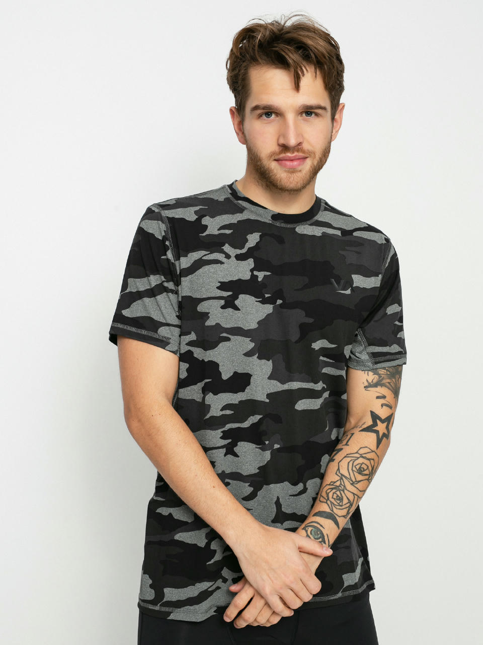 Tričko RVCA Sport Vent Lycra (camo ii)