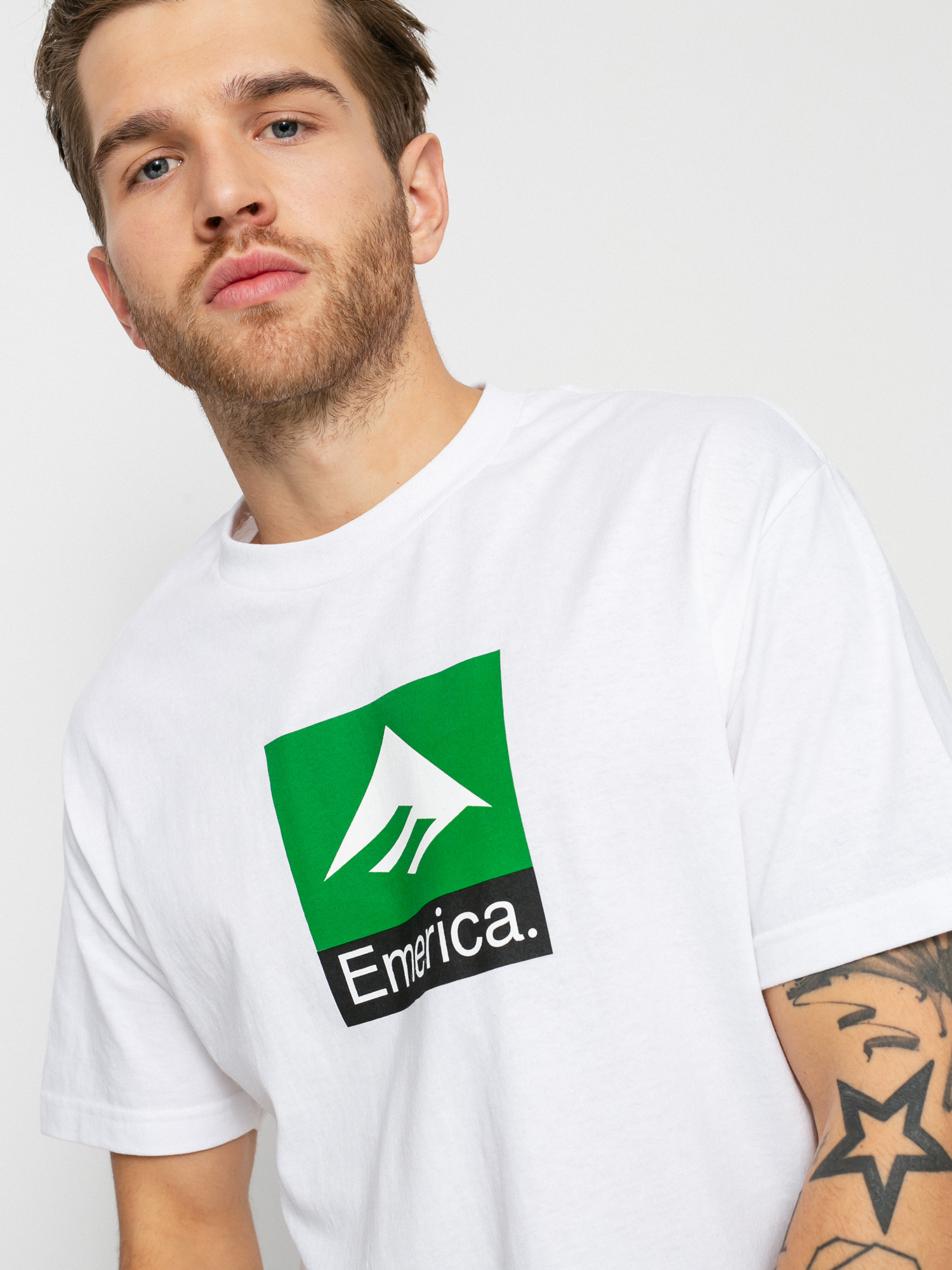 Tričko Emerica Classic Combo (white)