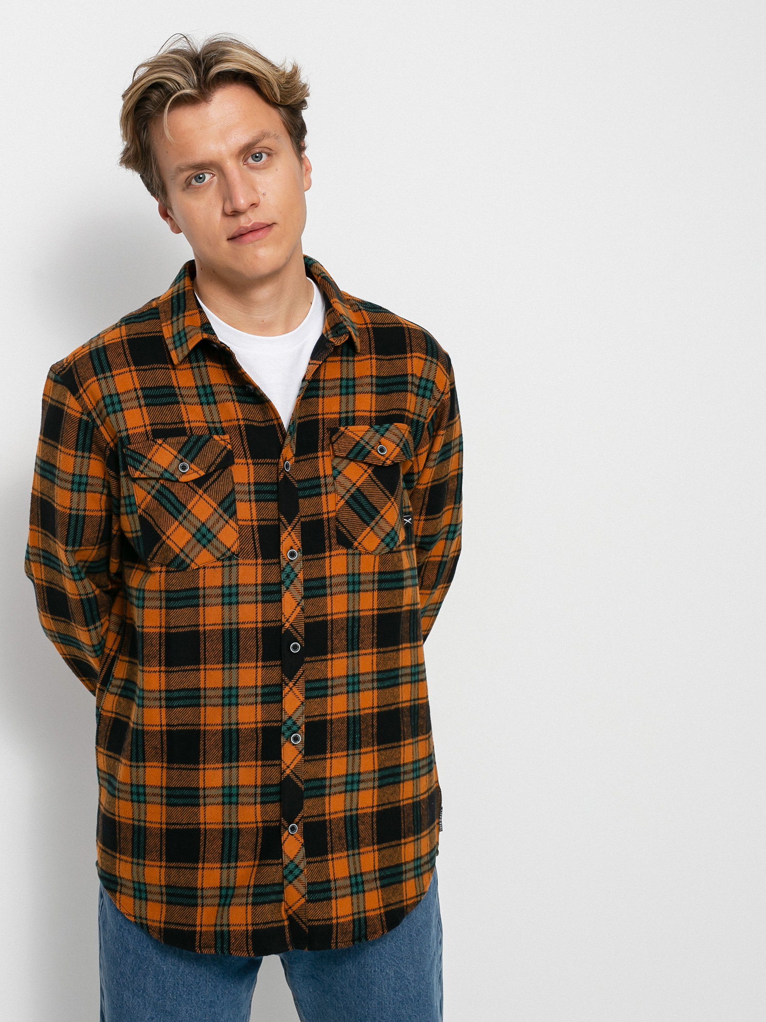 Košile Iriedaily Rosomako 2.0 (tabacco)