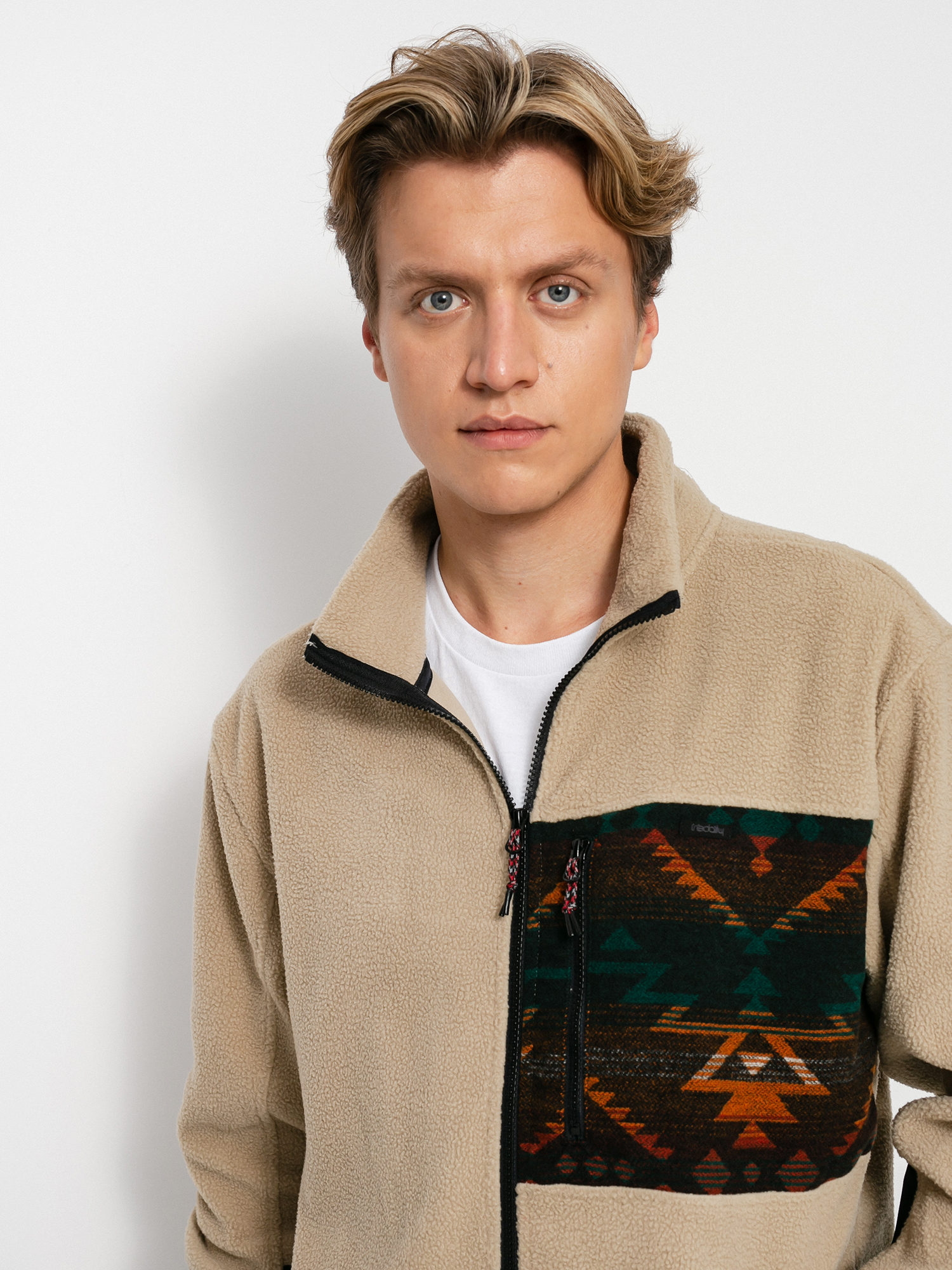 Pánský Bunda Iriedaily Wonderer Track (khaki)