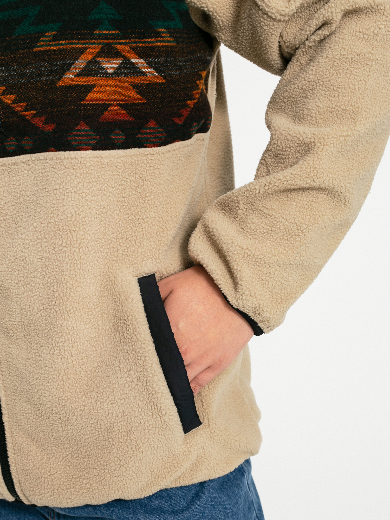 Pánský Bunda Iriedaily Wonderer Track (khaki)