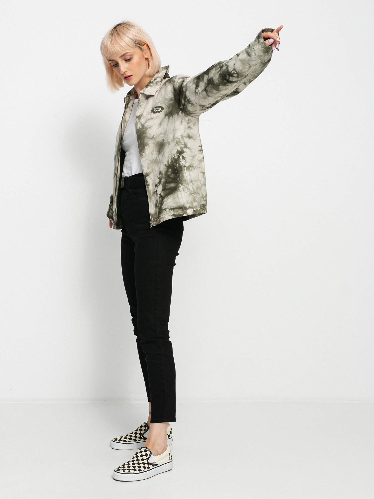 Bunda Brixton Utopia Wmn (beige/military olive)