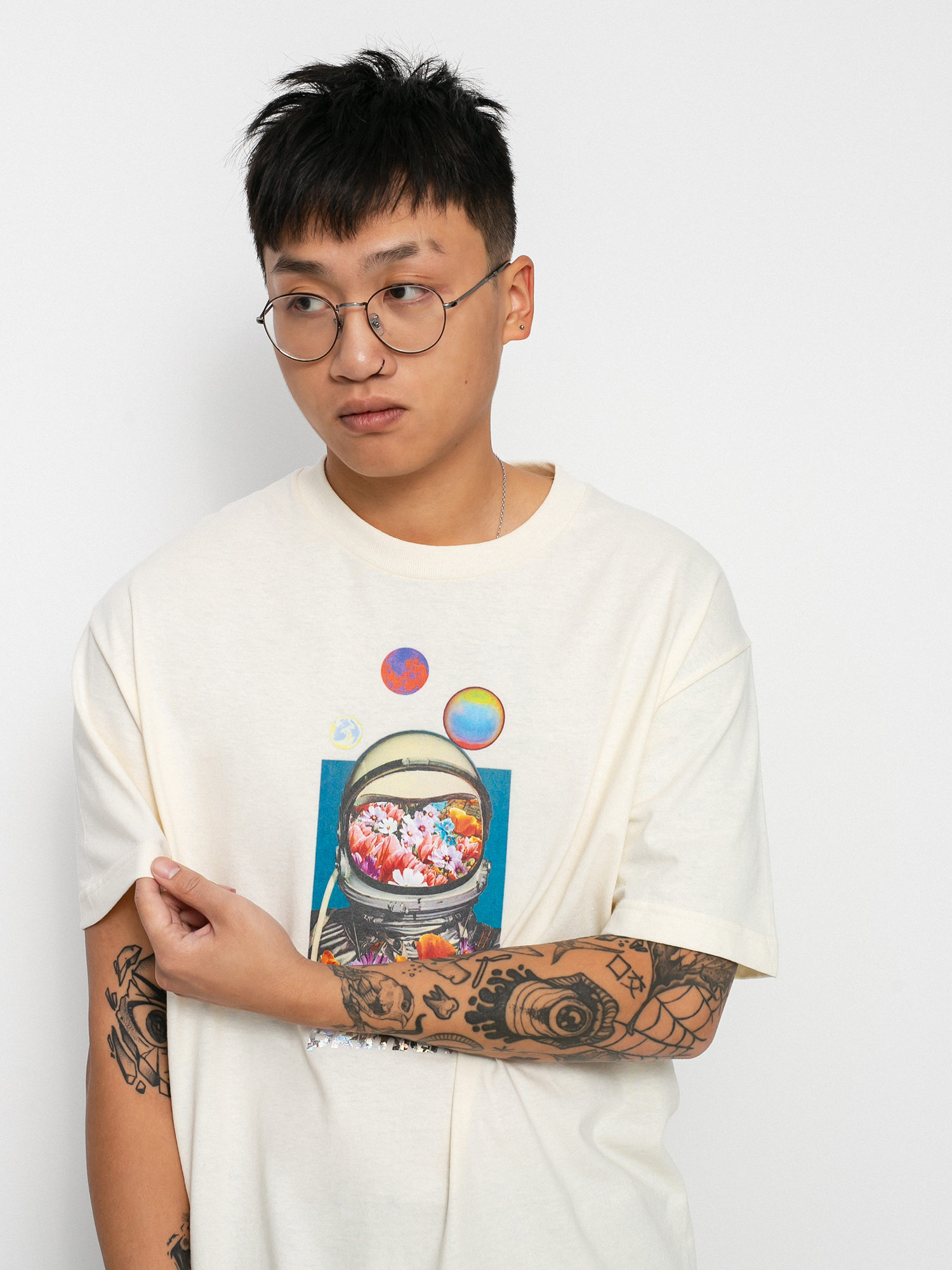 Tričko Primitive Contact (cream)