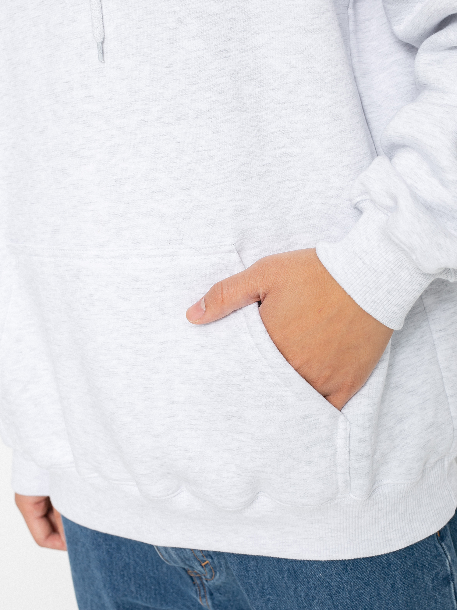 Mikina s kapucí Magenta Beach Club HD (ash)