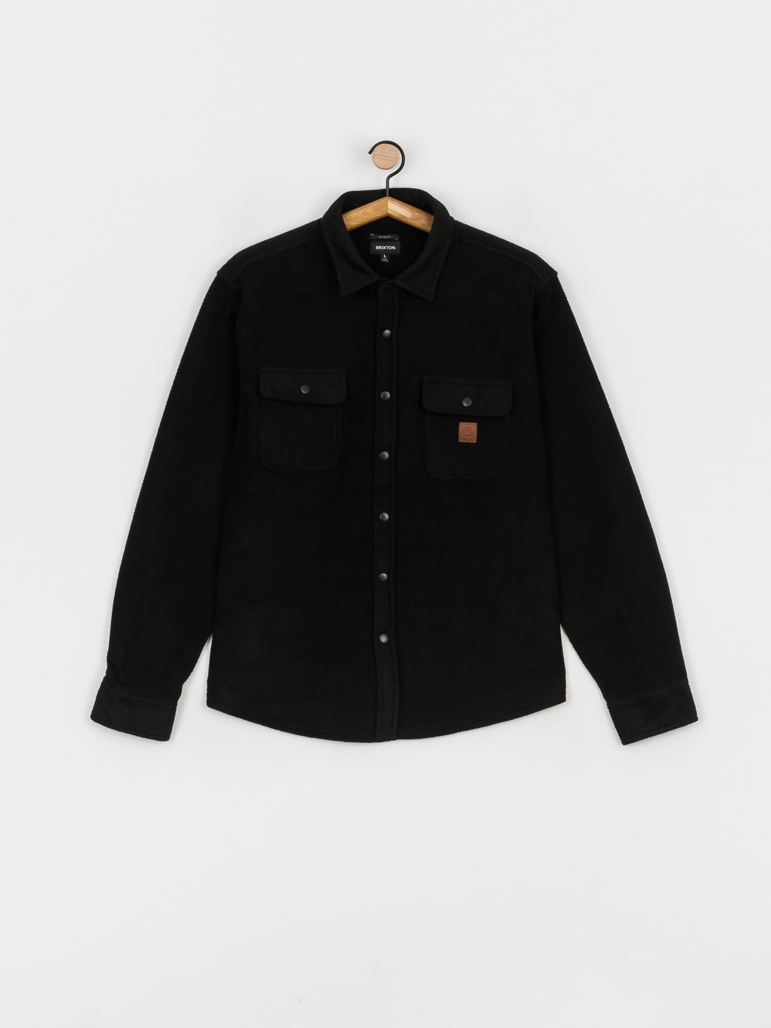 Košile Brixton Bowery Arctic Stretch Ls (black)