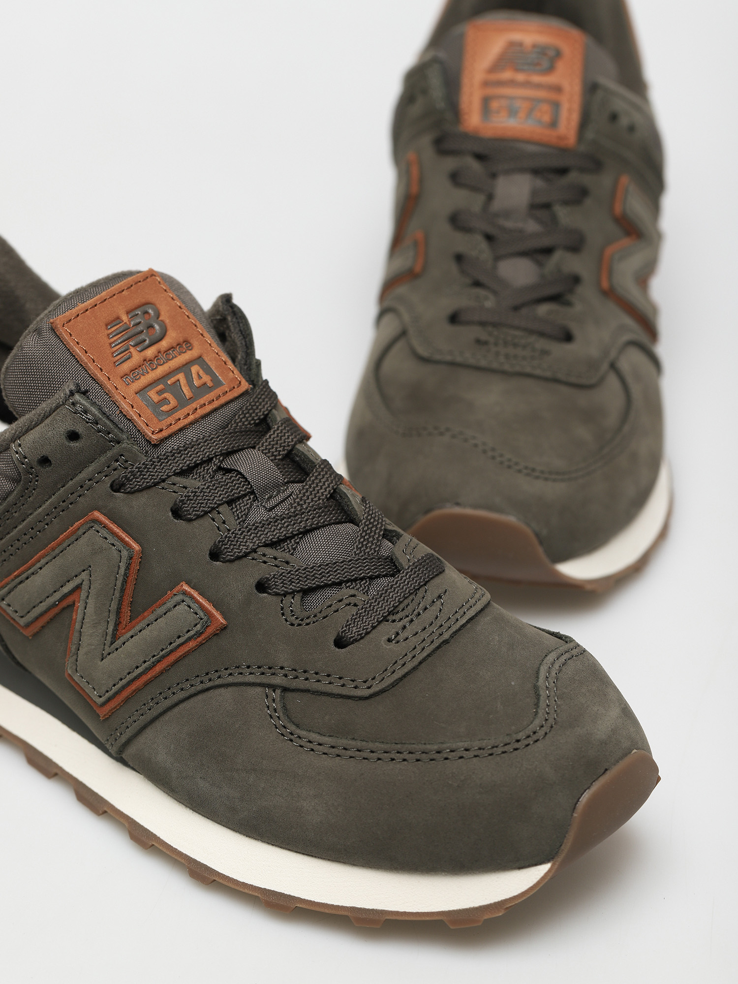 Boty New Balance 574 (defense green)