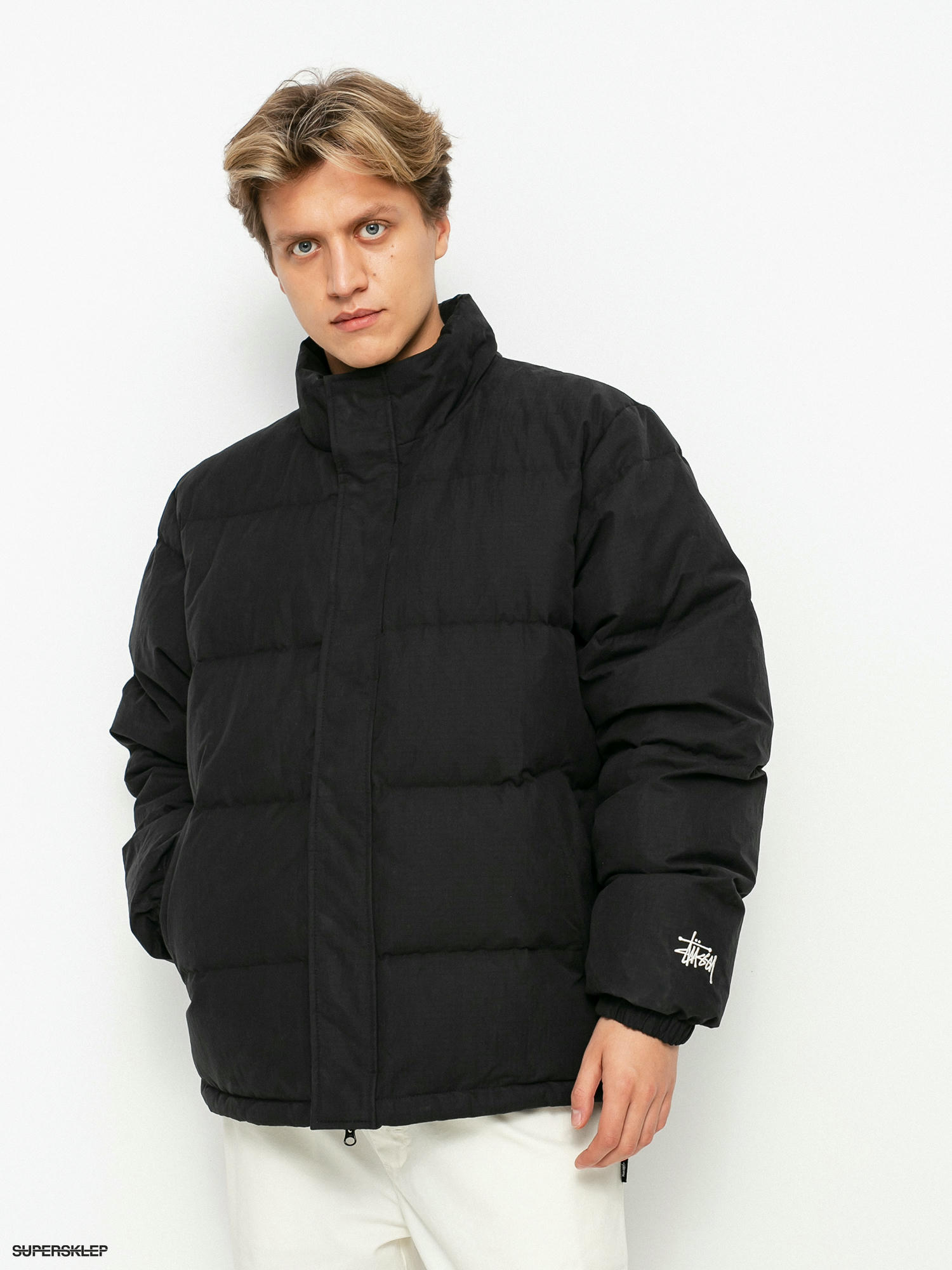 stussy solid puffer