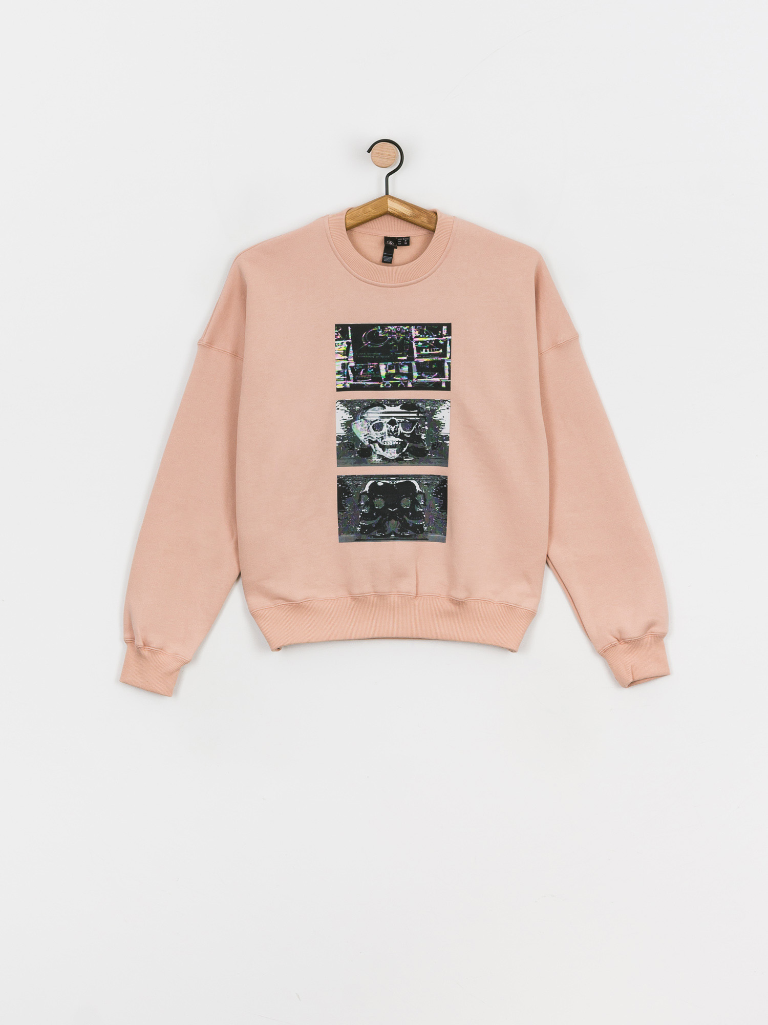 Mikina Volcom Animoscillator Fa Crew Wmn (mushroom)