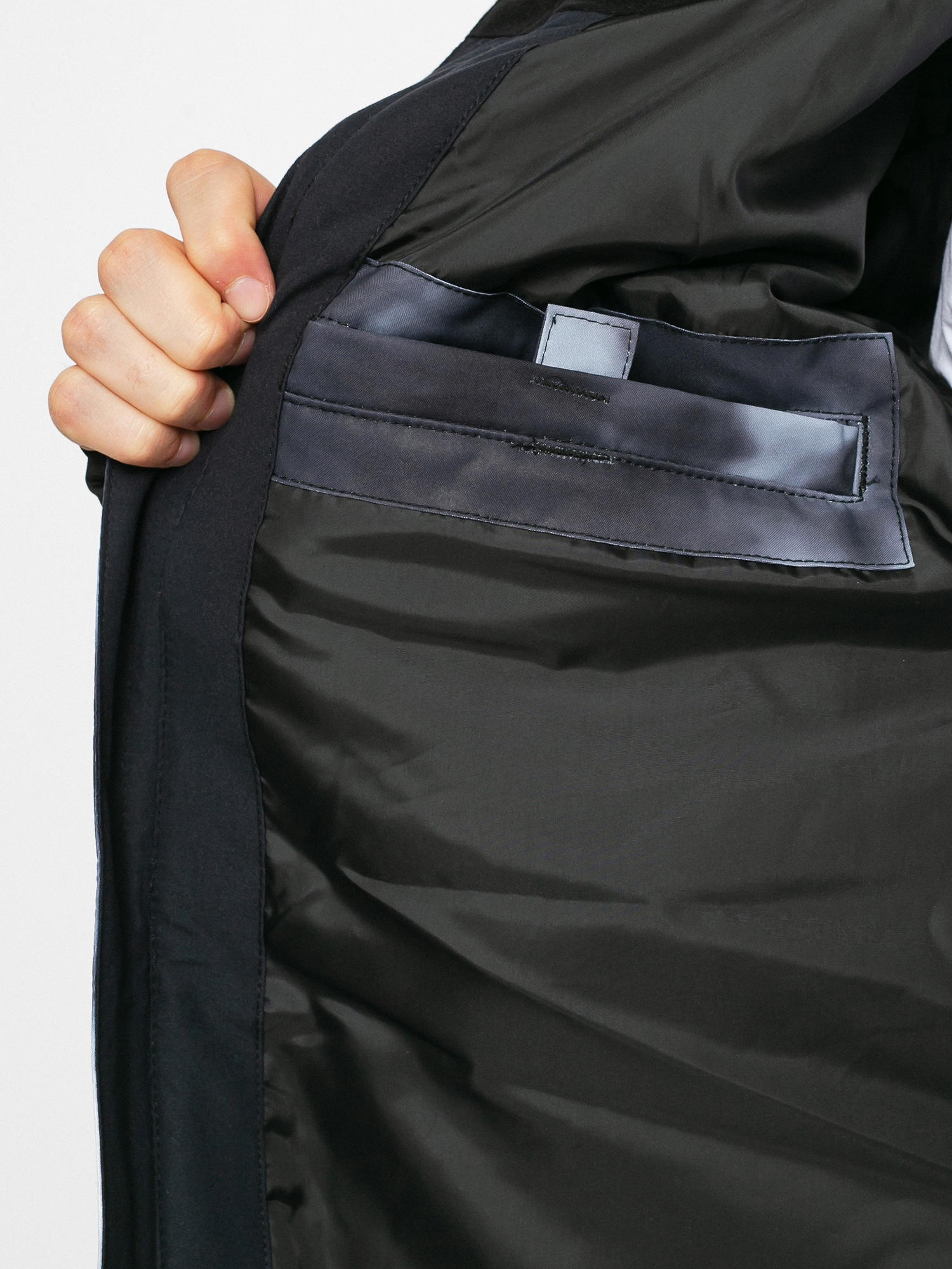 Pánská Snowboardová bunda Quiksilver Msn Printed (black particul)