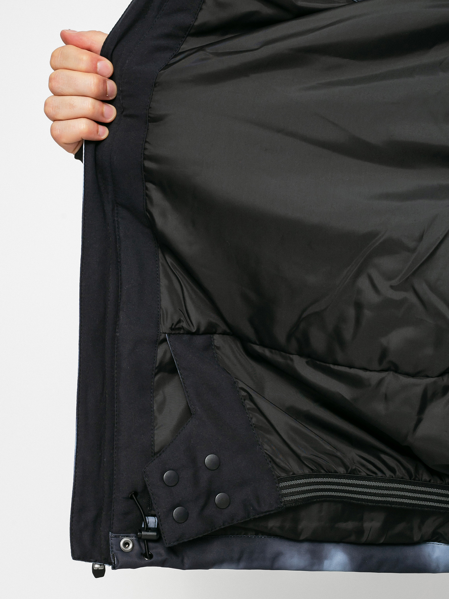 Pánská Snowboardová bunda Quiksilver Msn Printed (black particul)