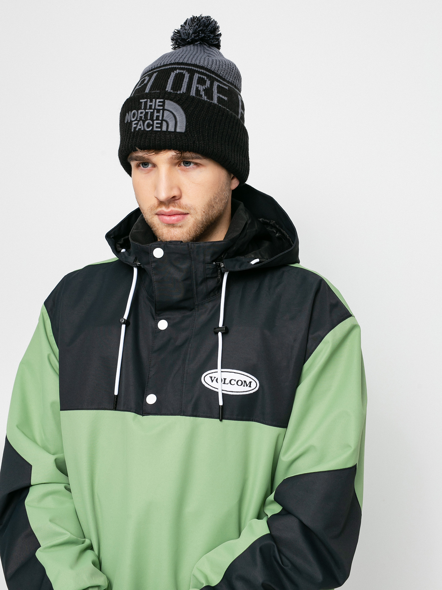 Pánská Snowboardová bunda Volcom Longo Pullover (jade)