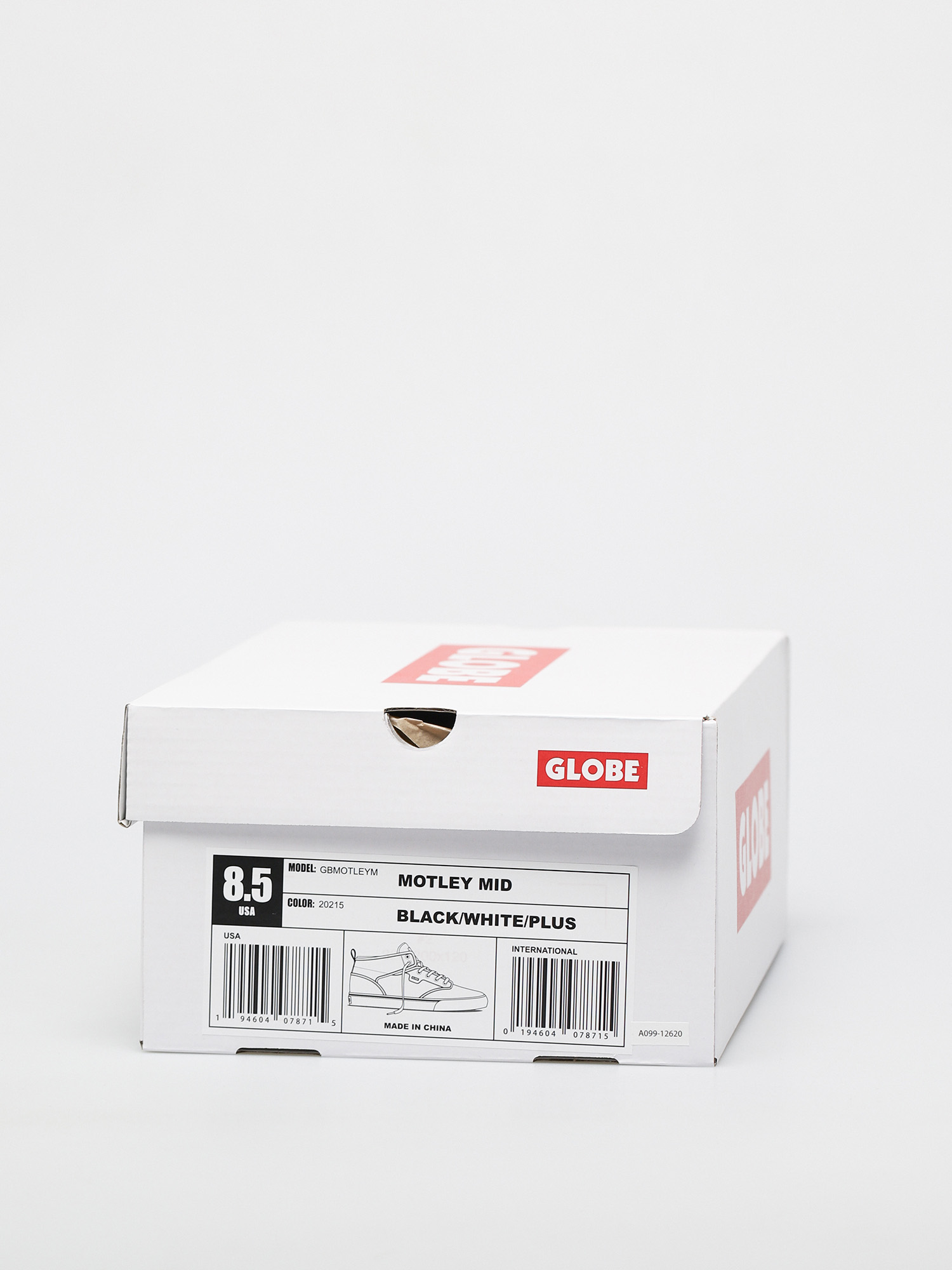 Boty Globe Motley Mid (black/white/plus)