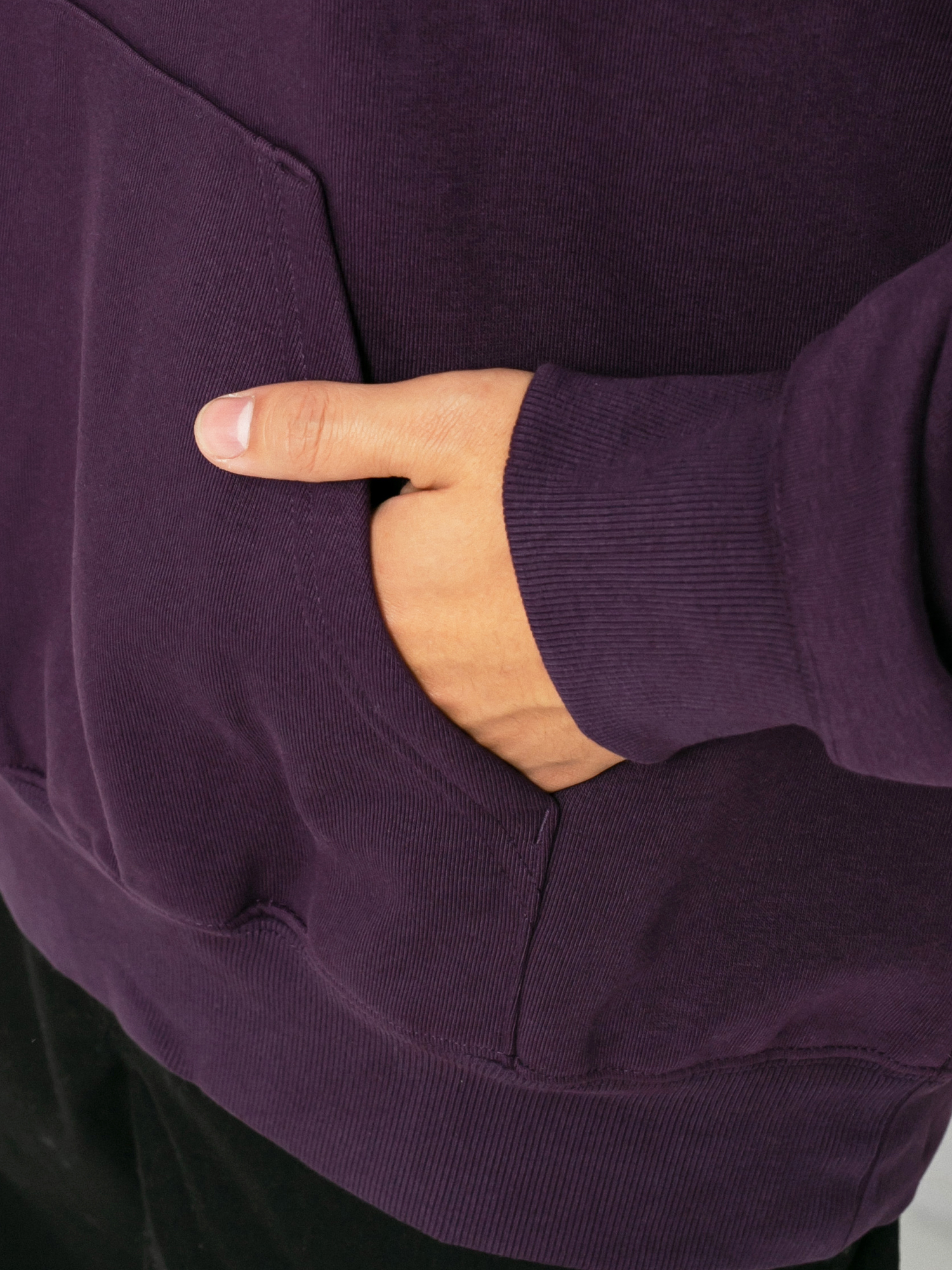 Mikina s kapucí Carhartt WIP Carhartt HD (dark iris/cold viola)