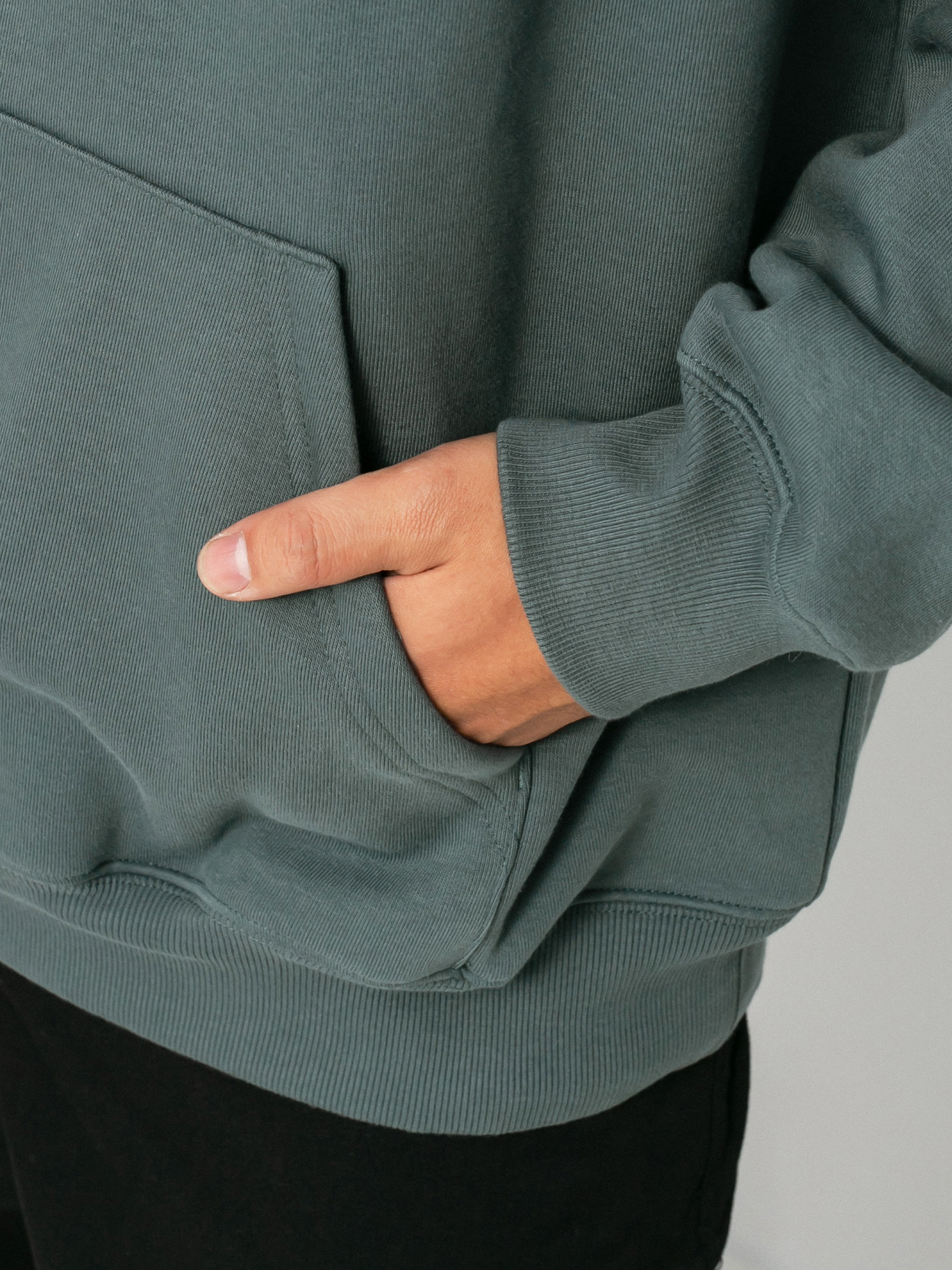 Mikina s kapucí Carhartt WIP Carhartt HD (eucalyptus/frasier)