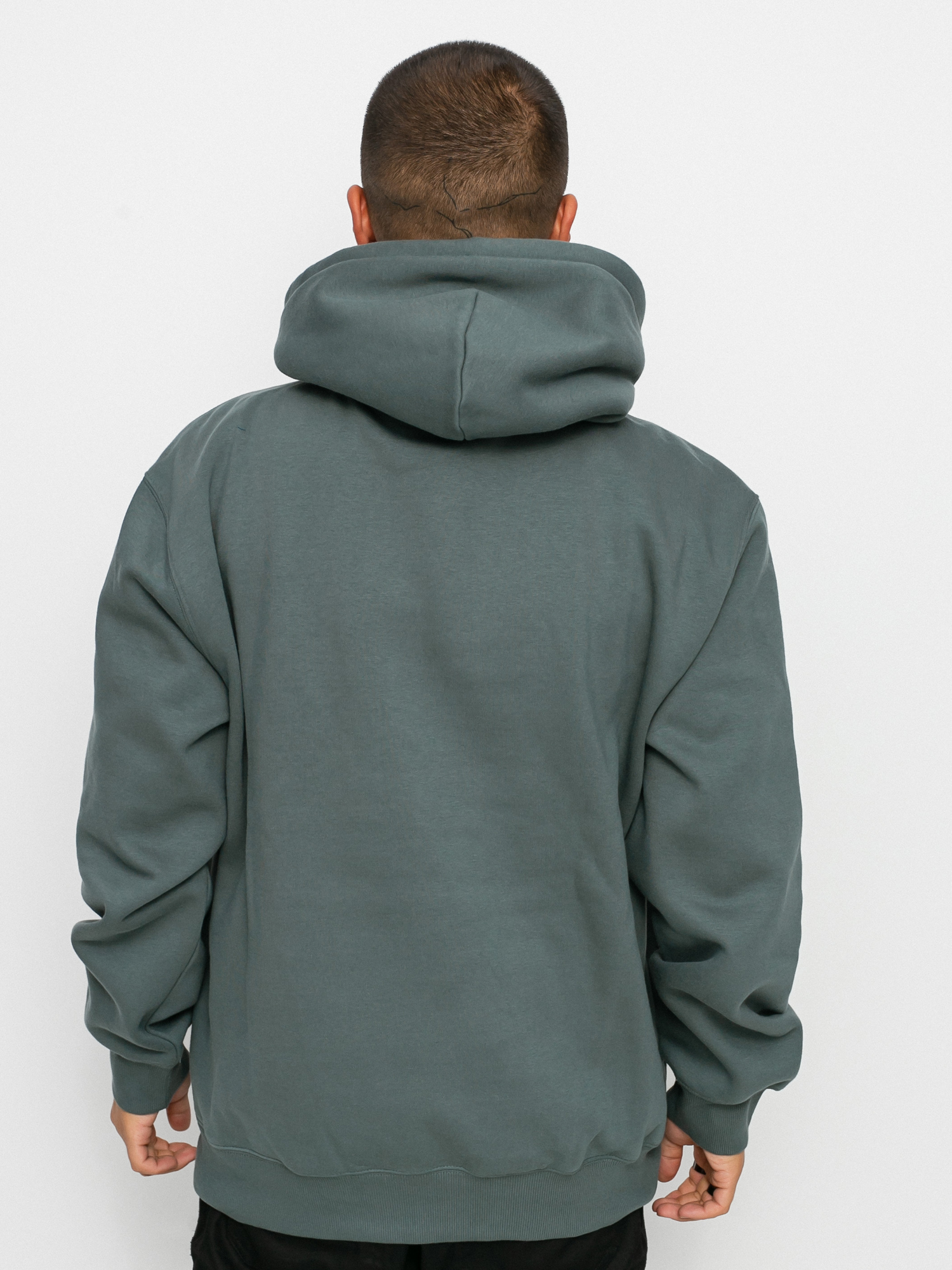 Mikina s kapucí Carhartt WIP Carhartt HD (eucalyptus/frasier)