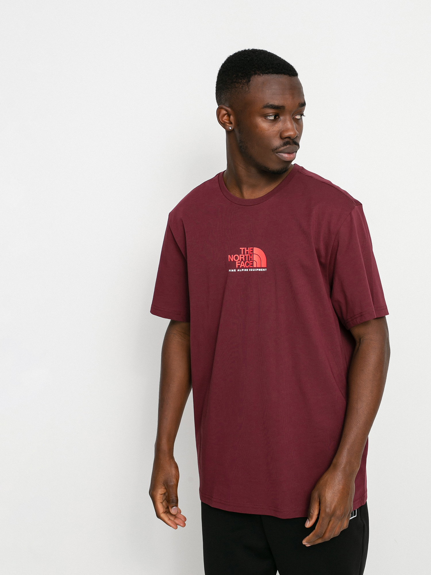 Tričko The North Face Fine Alpine Equipment (regal red)