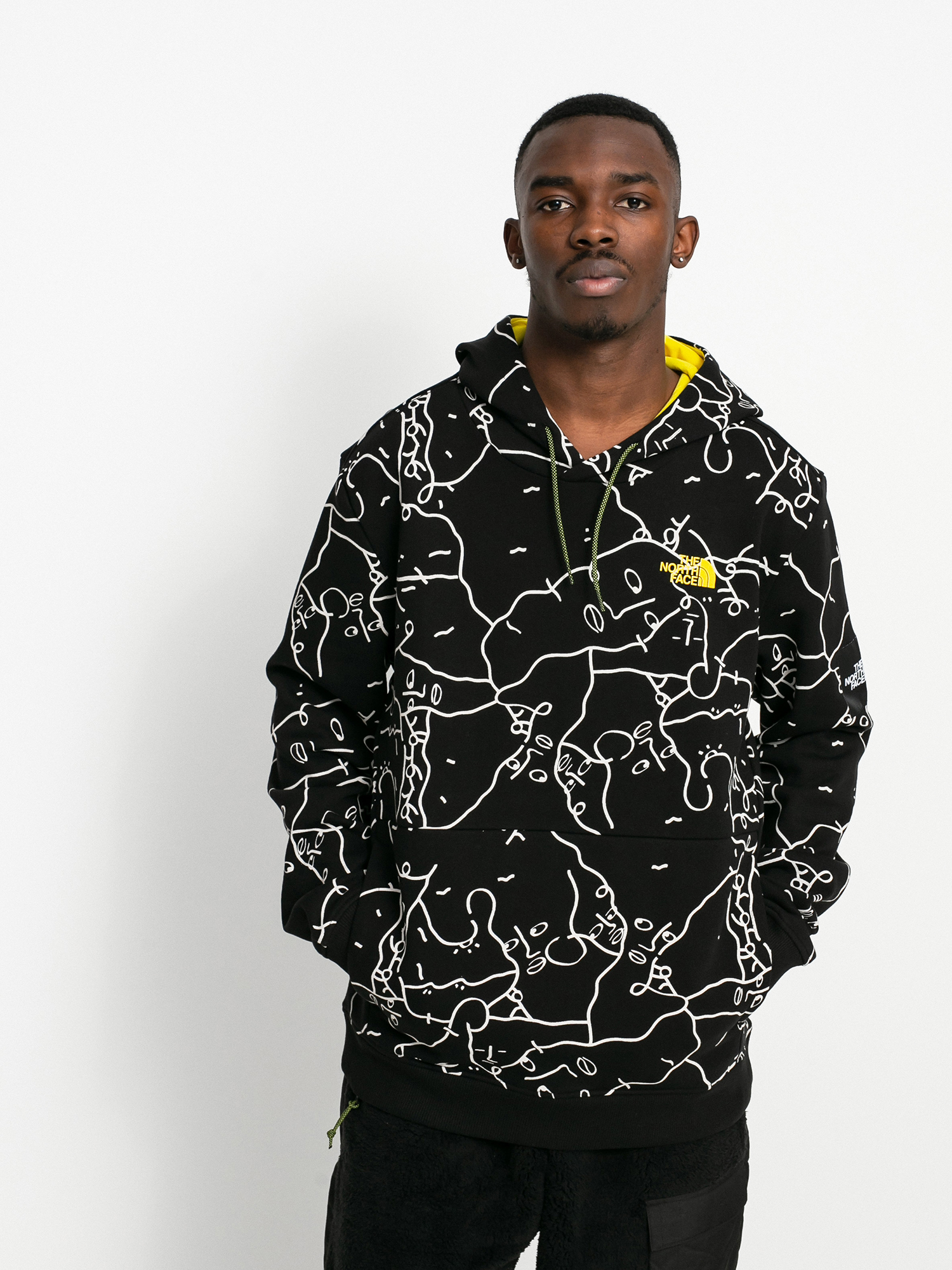 Mikina s kapucí The North Face Black Box Search & Rescue HD (tnfblkshnmrsrchandrscprnt)