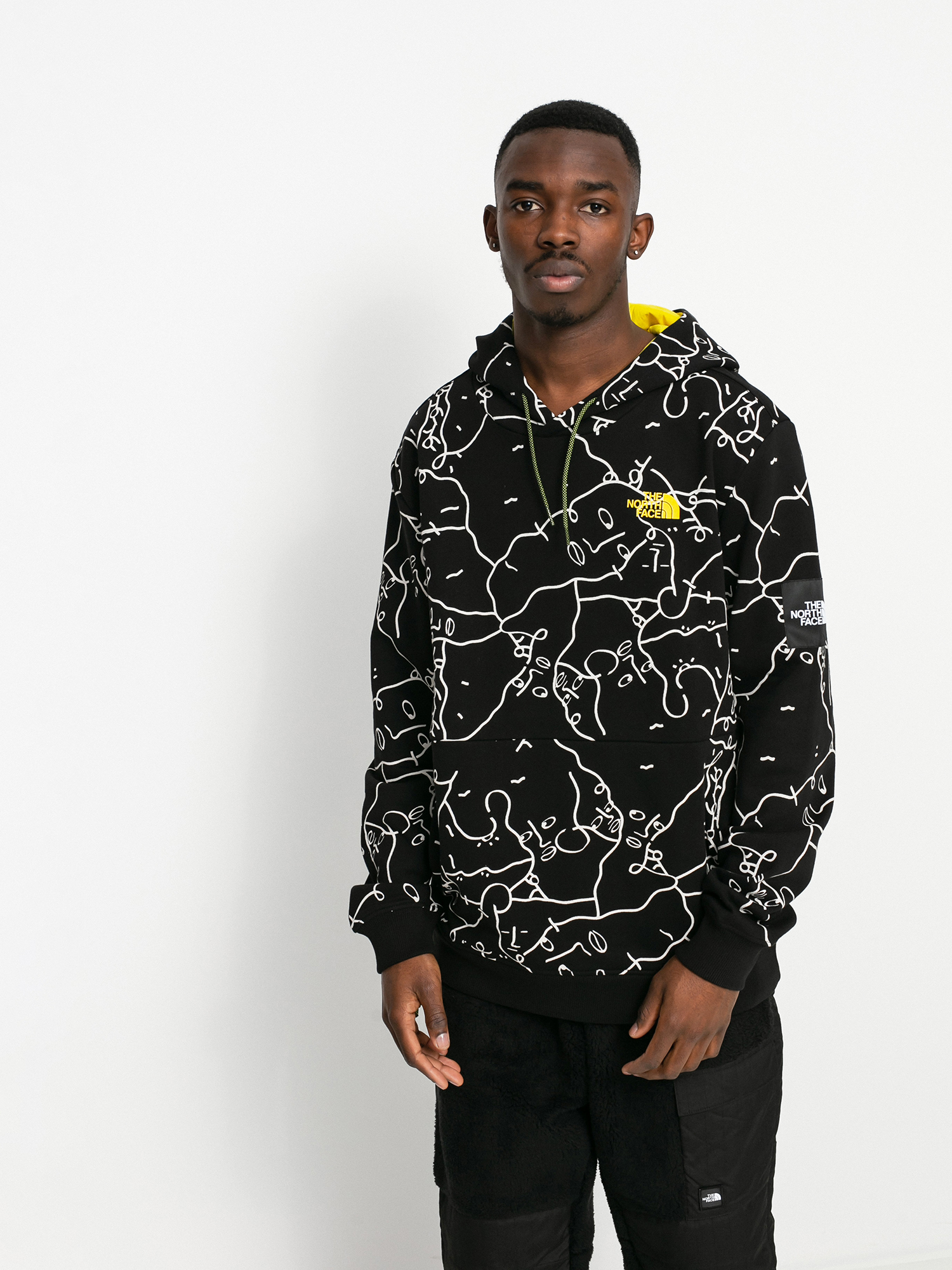 Mikina s kapucí The North Face Black Box Search & Rescue HD (tnfblkshnmrsrchandrscprnt)